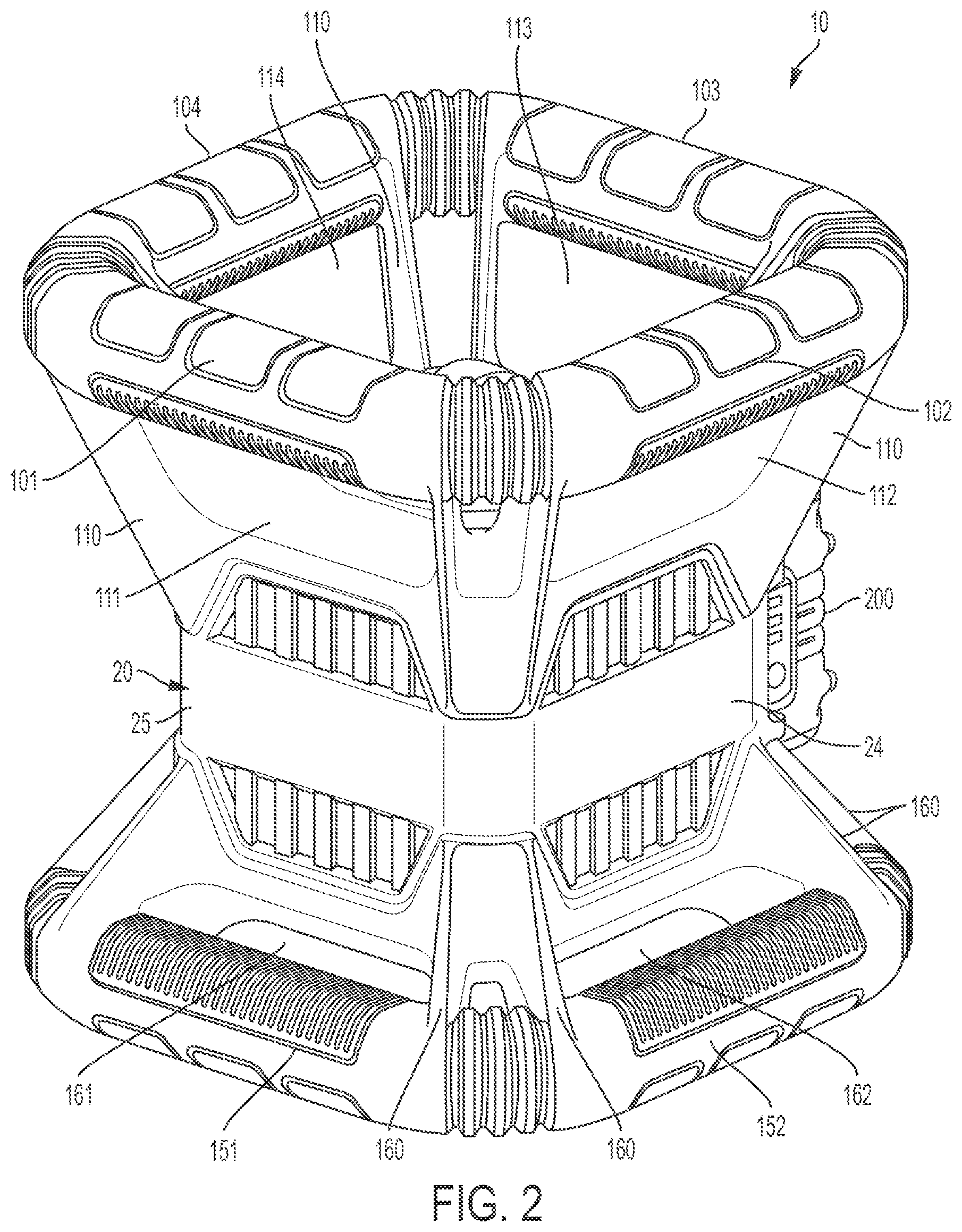 Patent US12332055 Figure 2 – Laser level