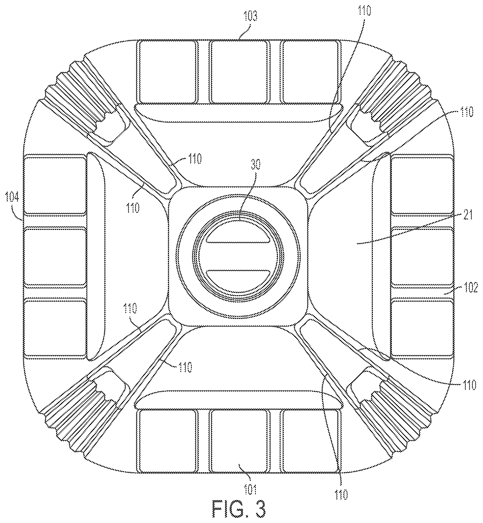 Patent US12332055 Figure 3 – Laser level
