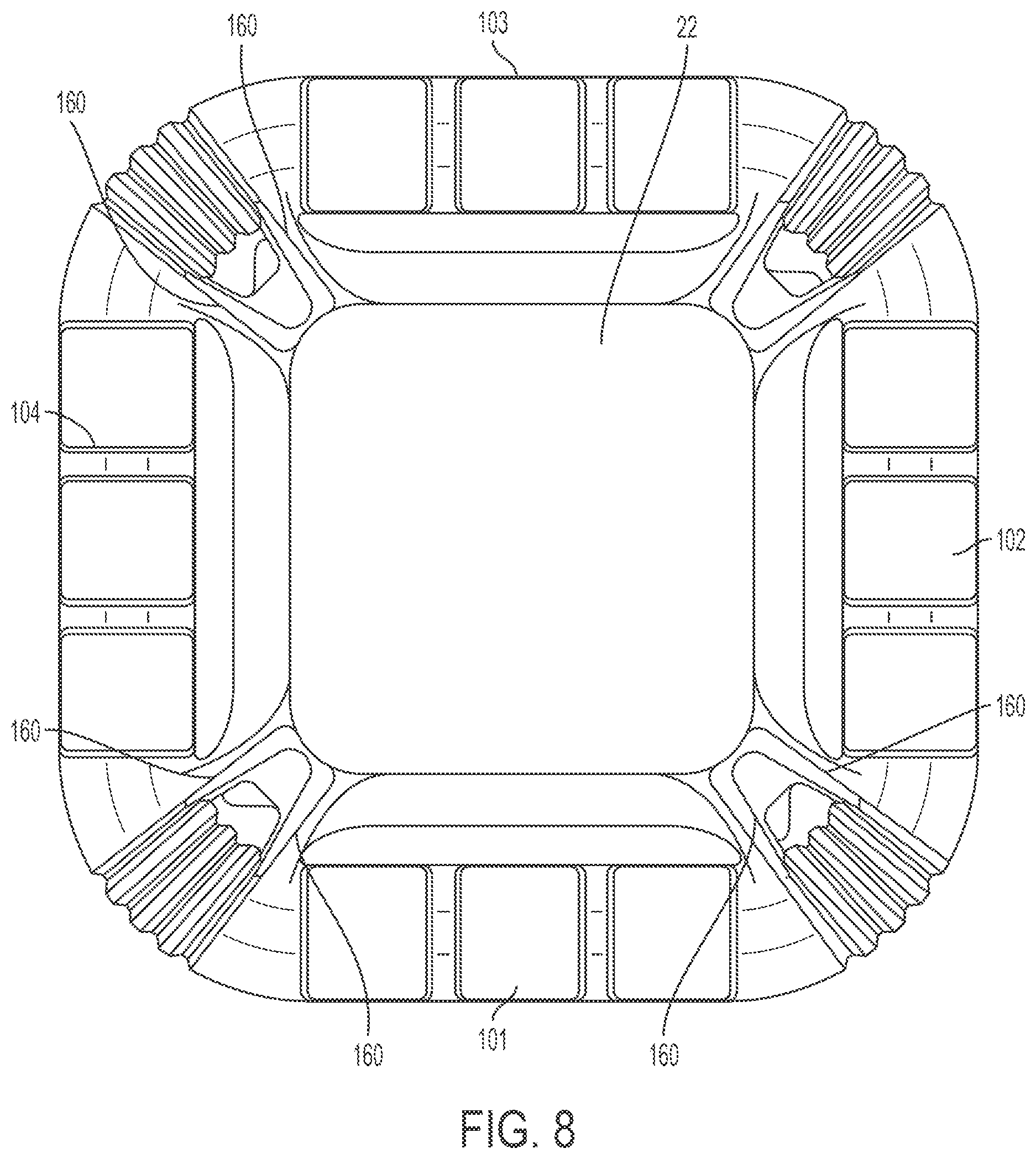 Patent US12332055 Figure 8 – Laser level