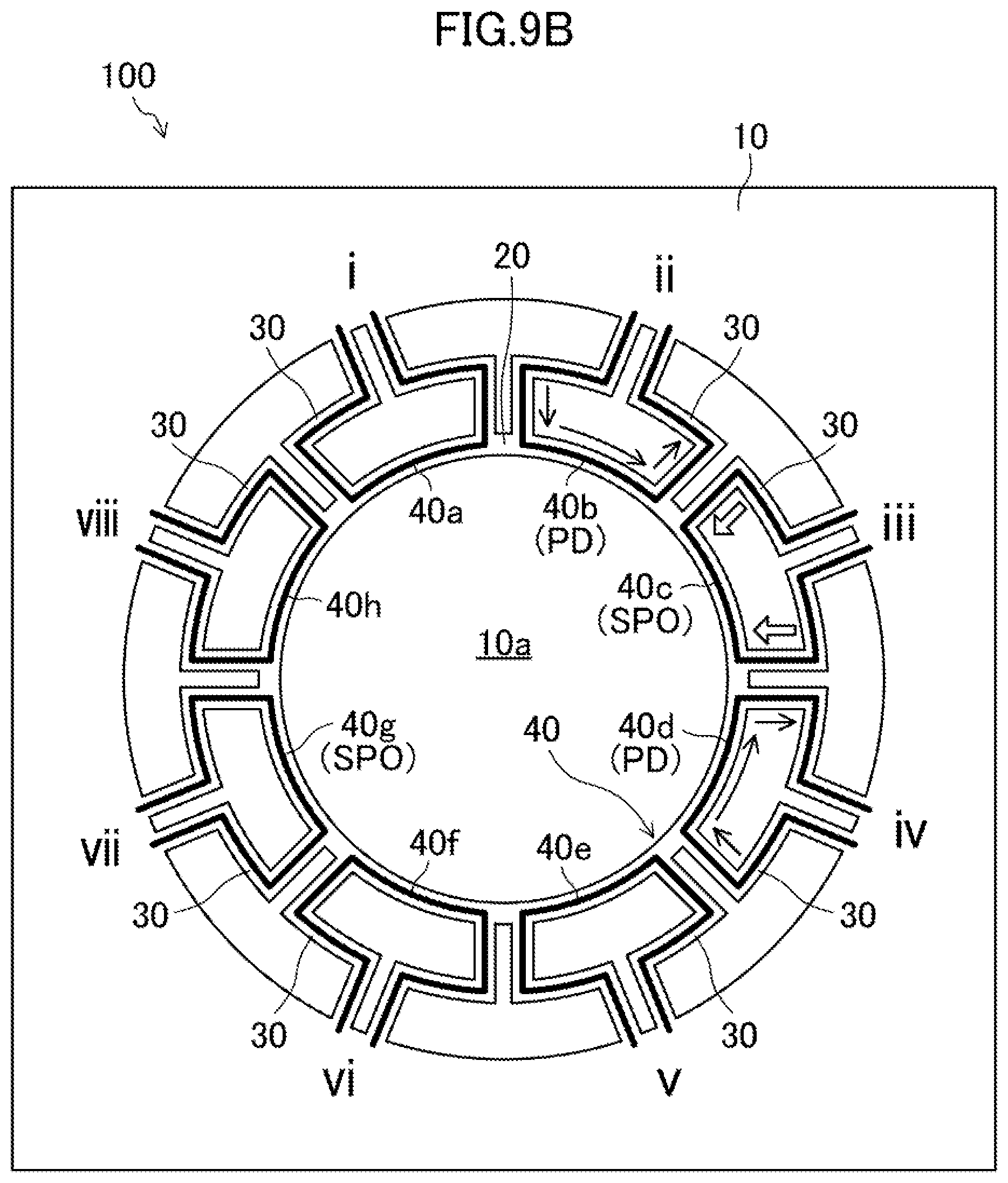 Patent US12332056 Figure 12 – Vibrating-type gyroscope element and angular velocity sensor including same