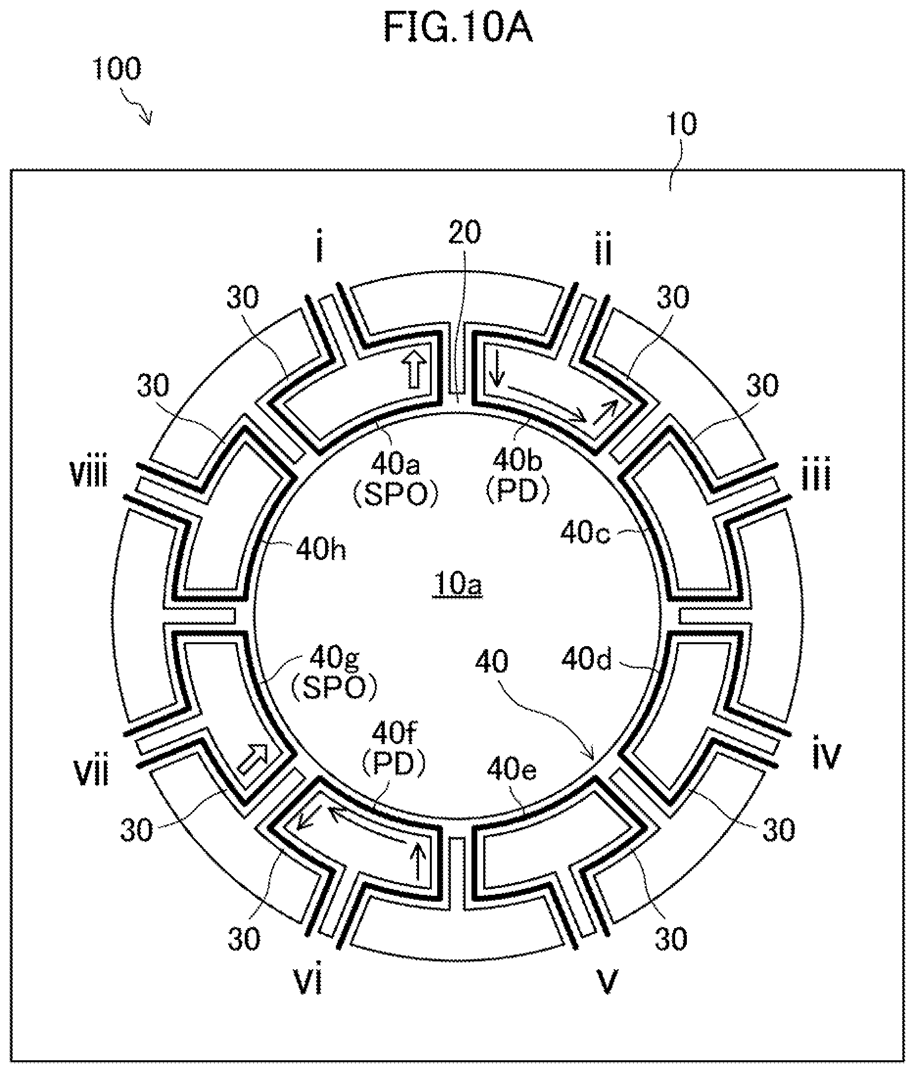 Patent US12332056 Figure 13 – Vibrating-type gyroscope element and angular velocity sensor including same