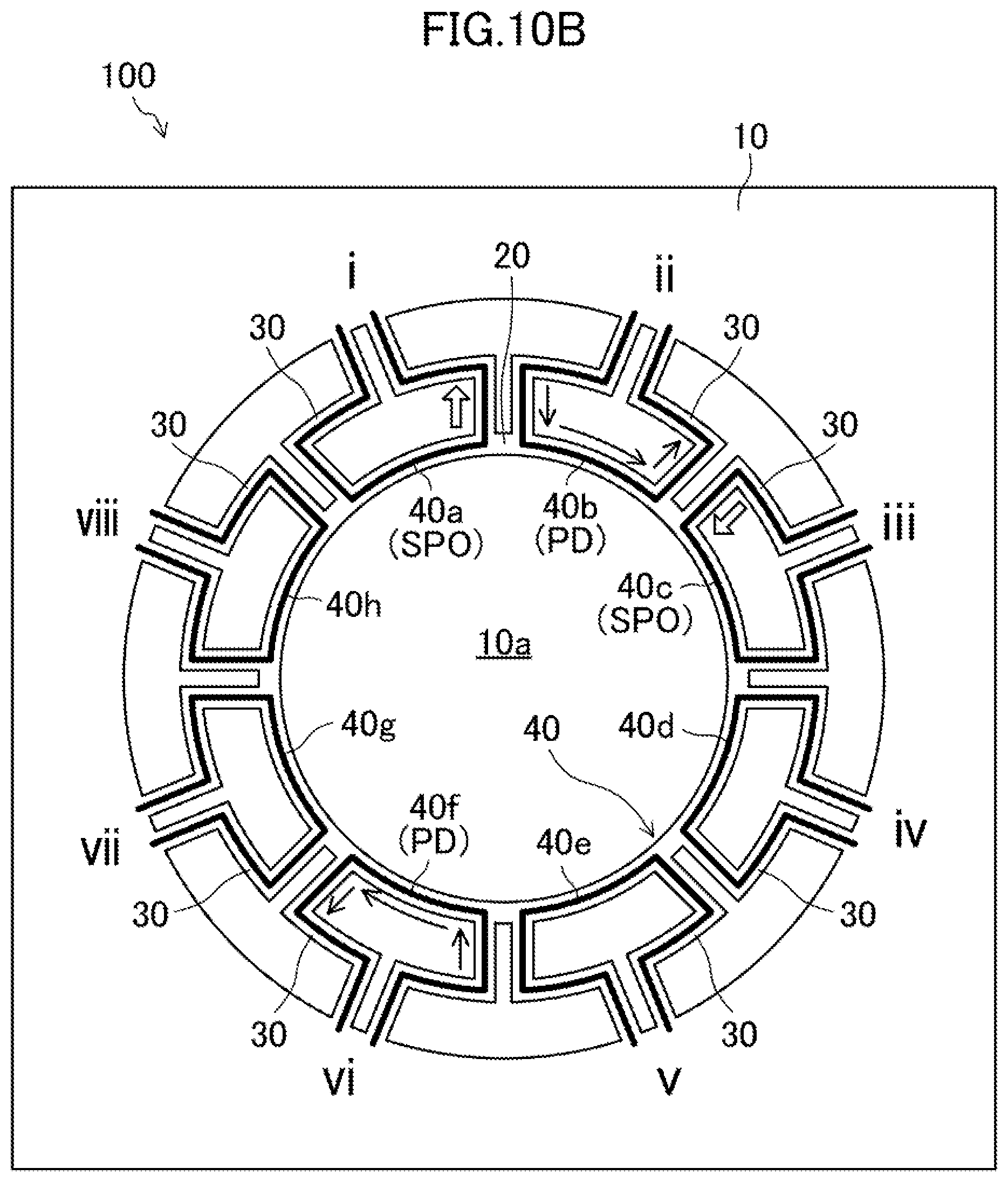 Patent US12332056 Figure 14 – Vibrating-type gyroscope element and angular velocity sensor including same