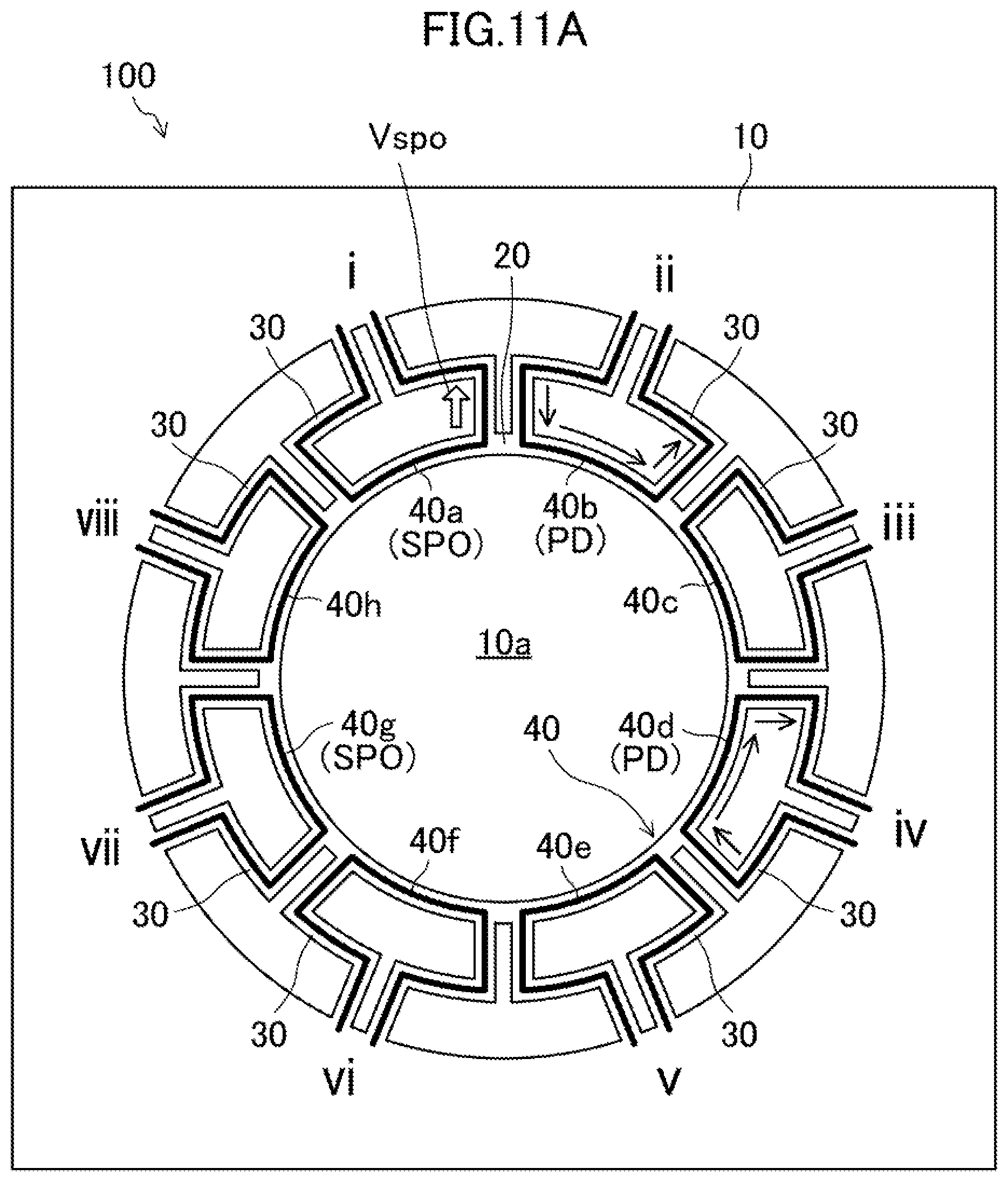 Patent US12332056 Figure 15 – Vibrating-type gyroscope element and angular velocity sensor including same