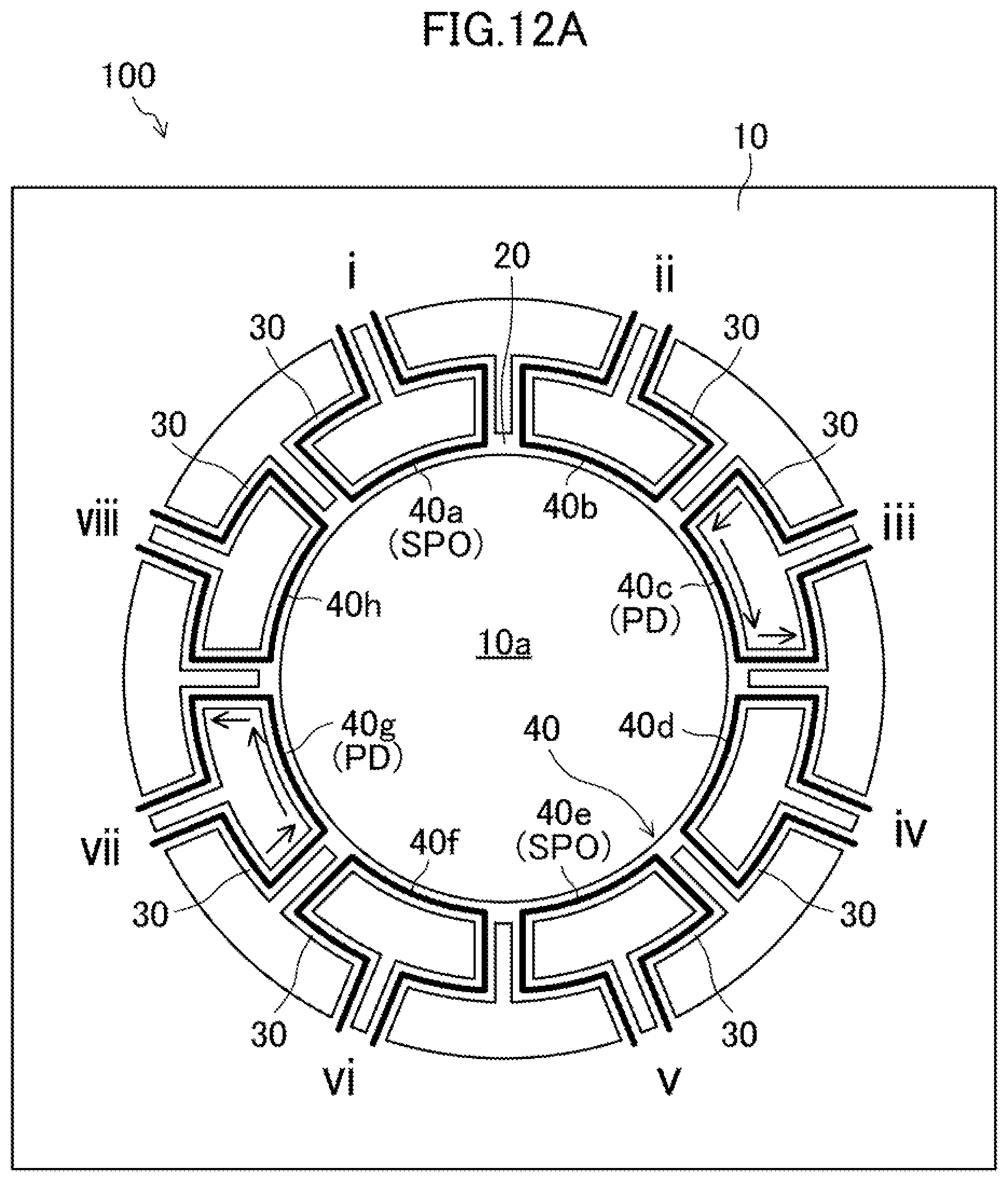 Patent US12332056 Figure 17 – Vibrating-type gyroscope element and angular velocity sensor including same