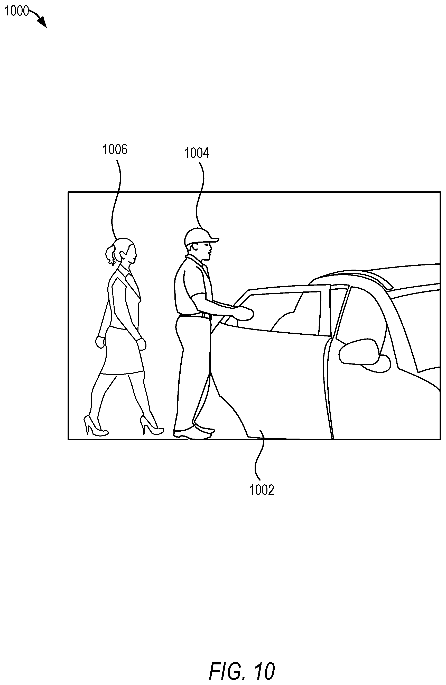 Patent US12332063 Figure 10 – Selecting routes based on ETA