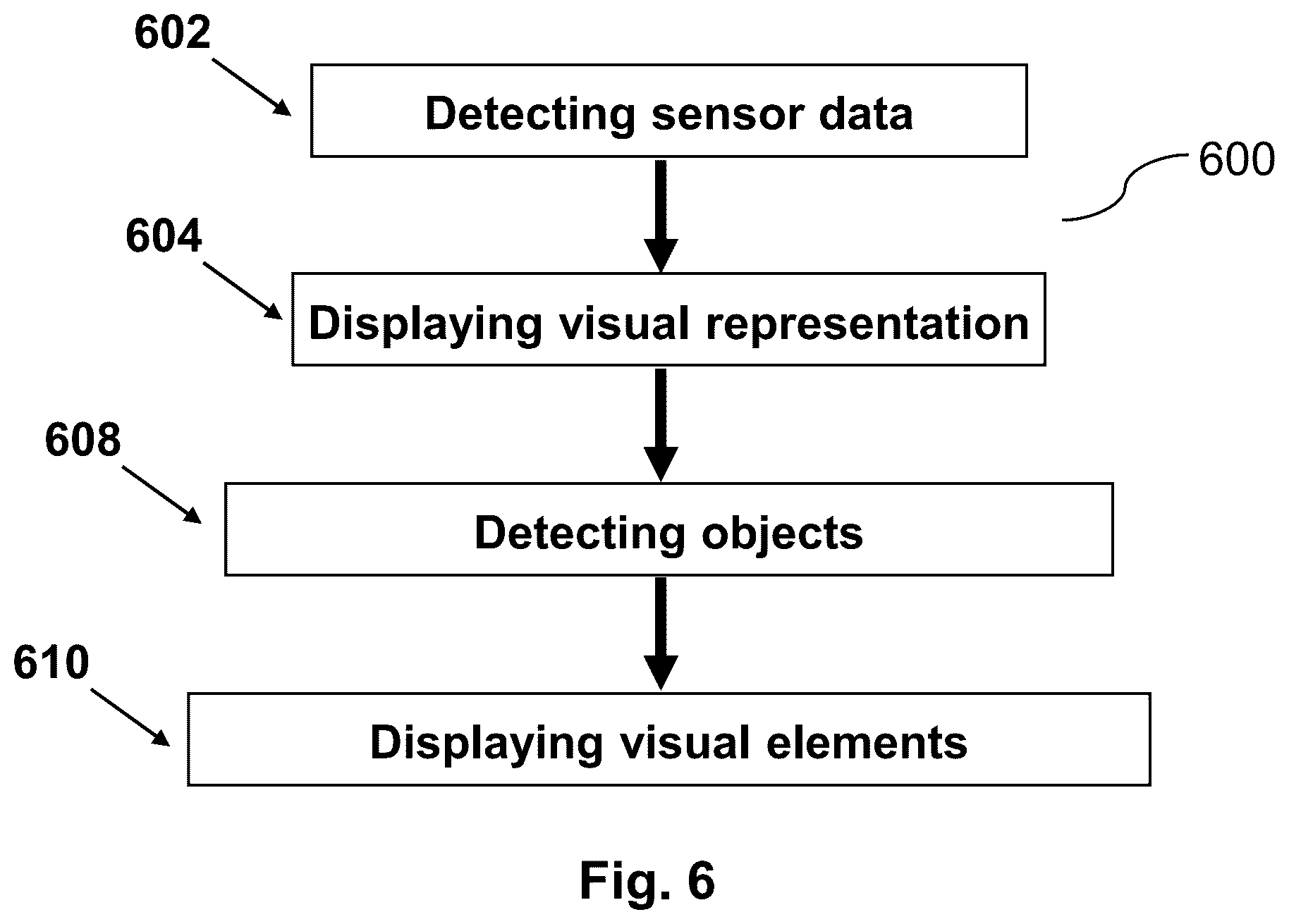 Patent US12332072 Figure 7 – Visual guidance system for parking assistance