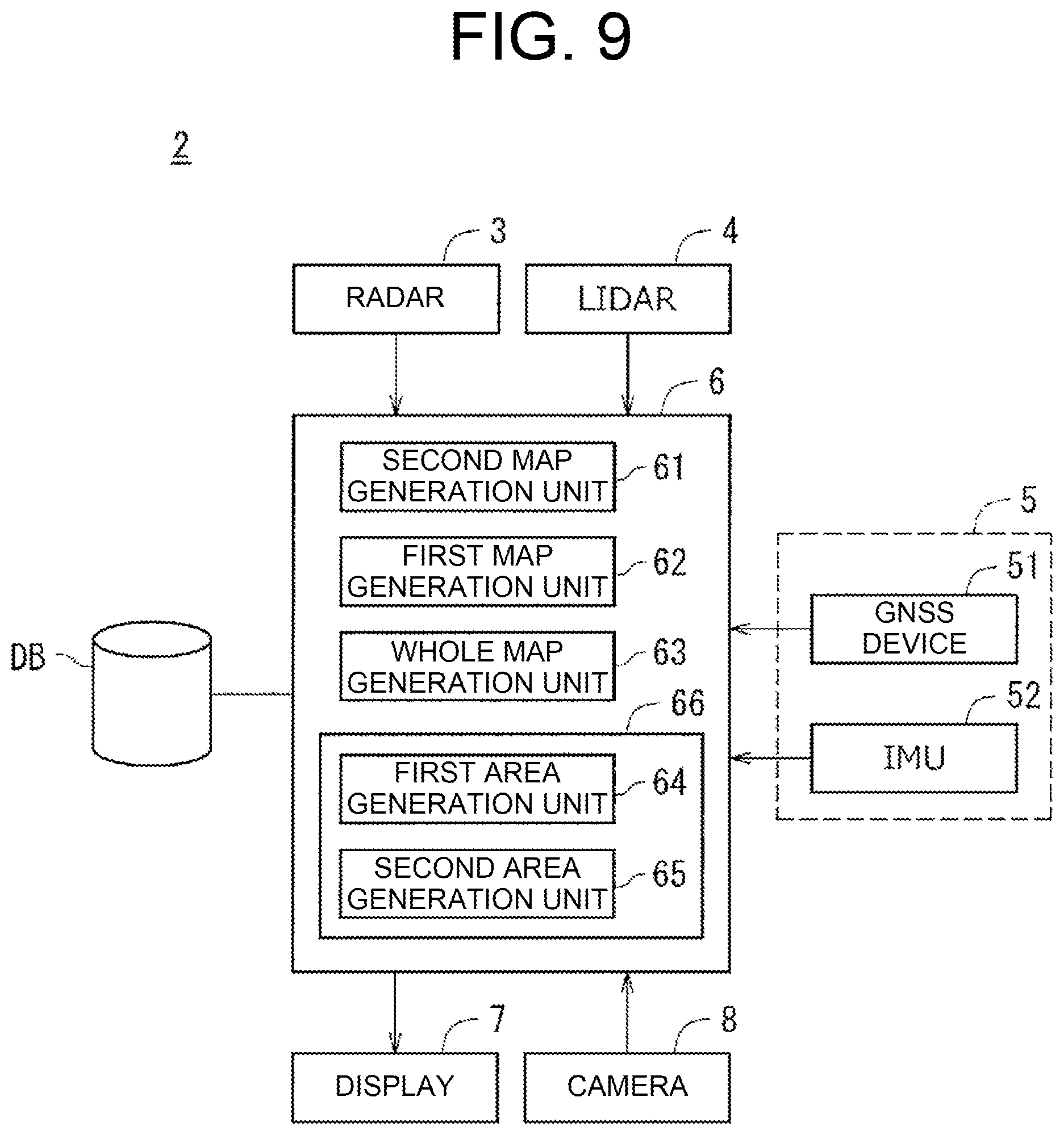 Patent US12332078 Figure 8 – Map generation method and map generation device