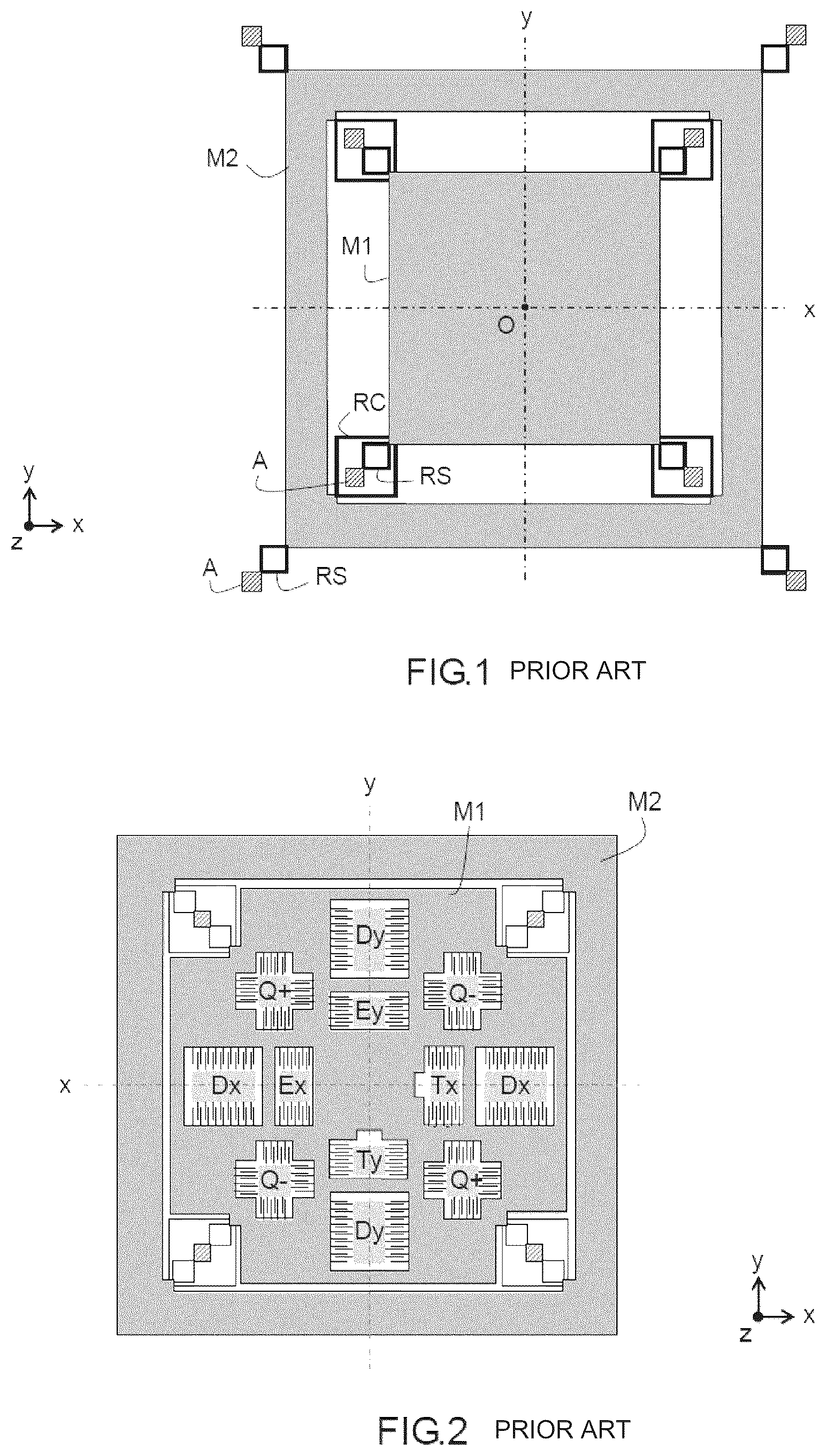 Patent US12332080 Figure 1 – Method for calibrating the difference in stiffness and/or quadrature of a vibrating inertial sensor
