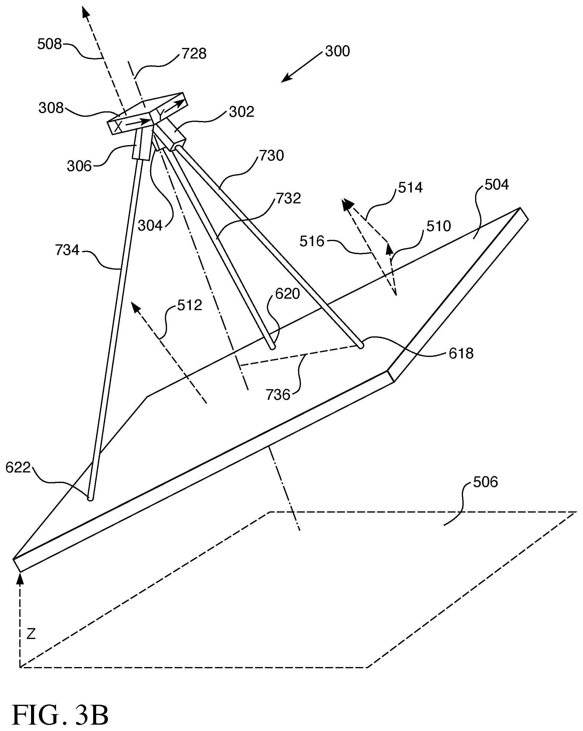 Patent US12332081 Figure 5 – Method and device for remotely measuring ground slope