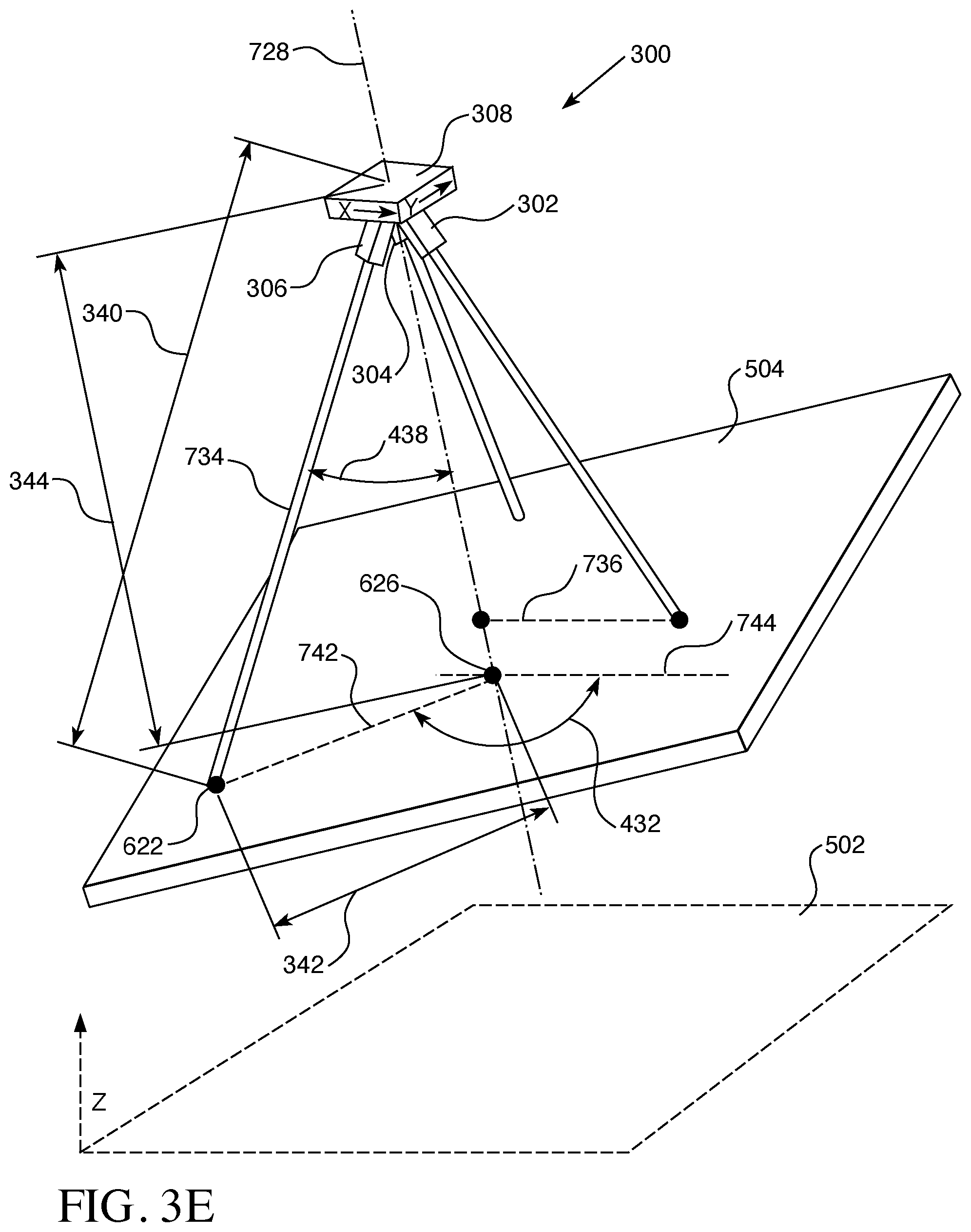 Patent US12332081 Figure 8 – Method and device for remotely measuring ground slope