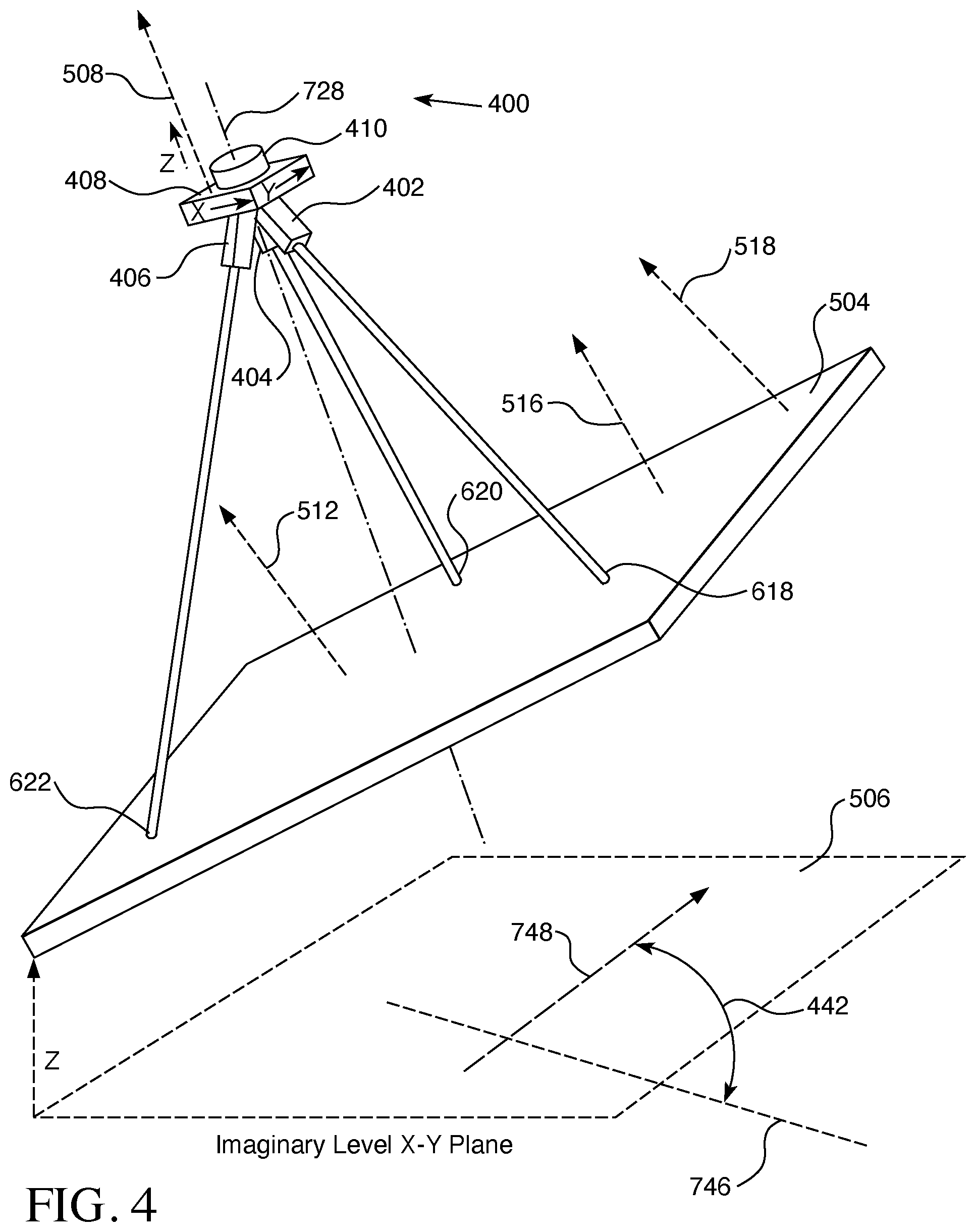 Patent US12332081 Figure 10 – Method and device for remotely measuring ground slope