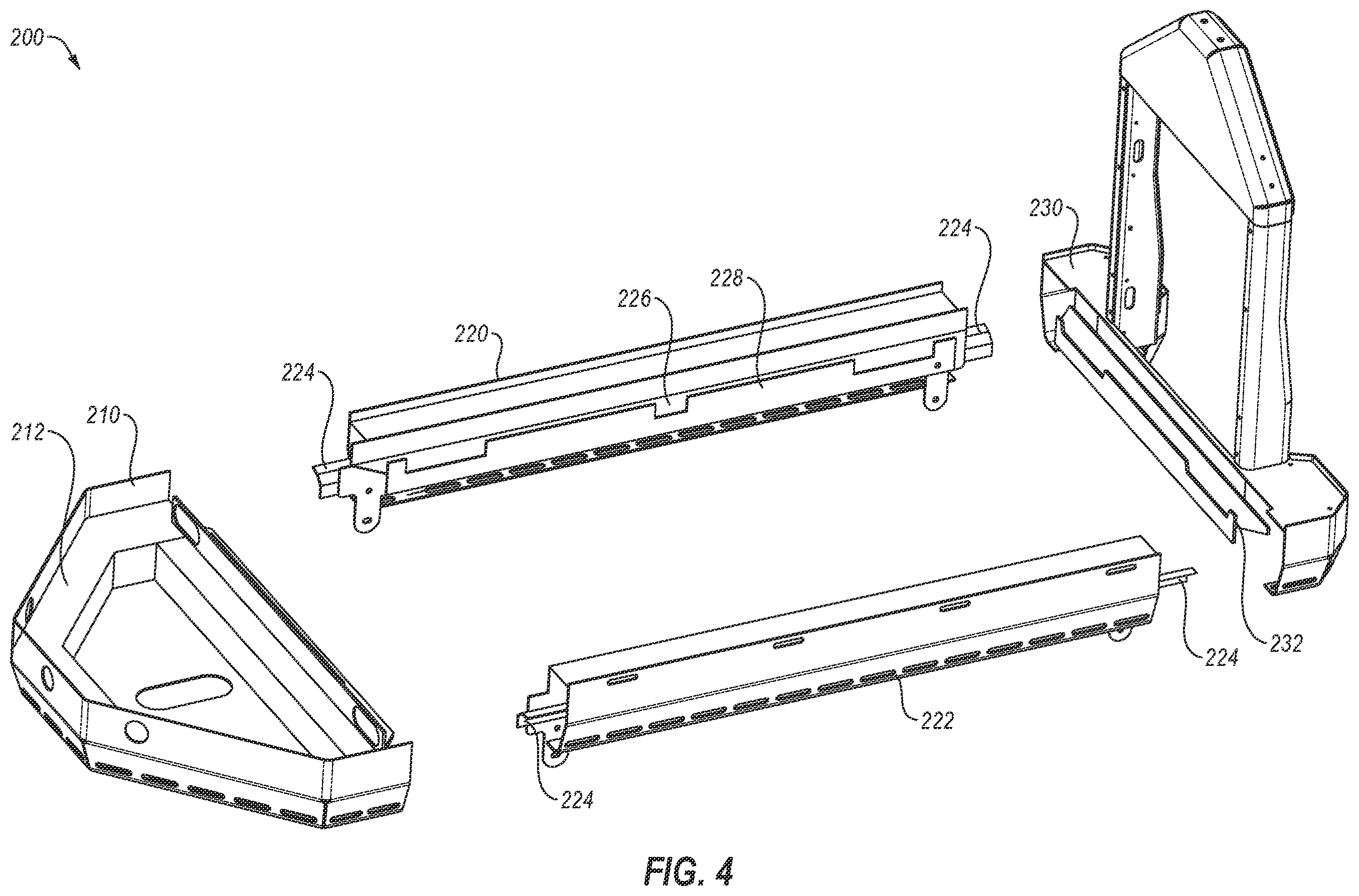 Patent US12332083 Figure 4 – Modular sensor system for automated guided vehicles