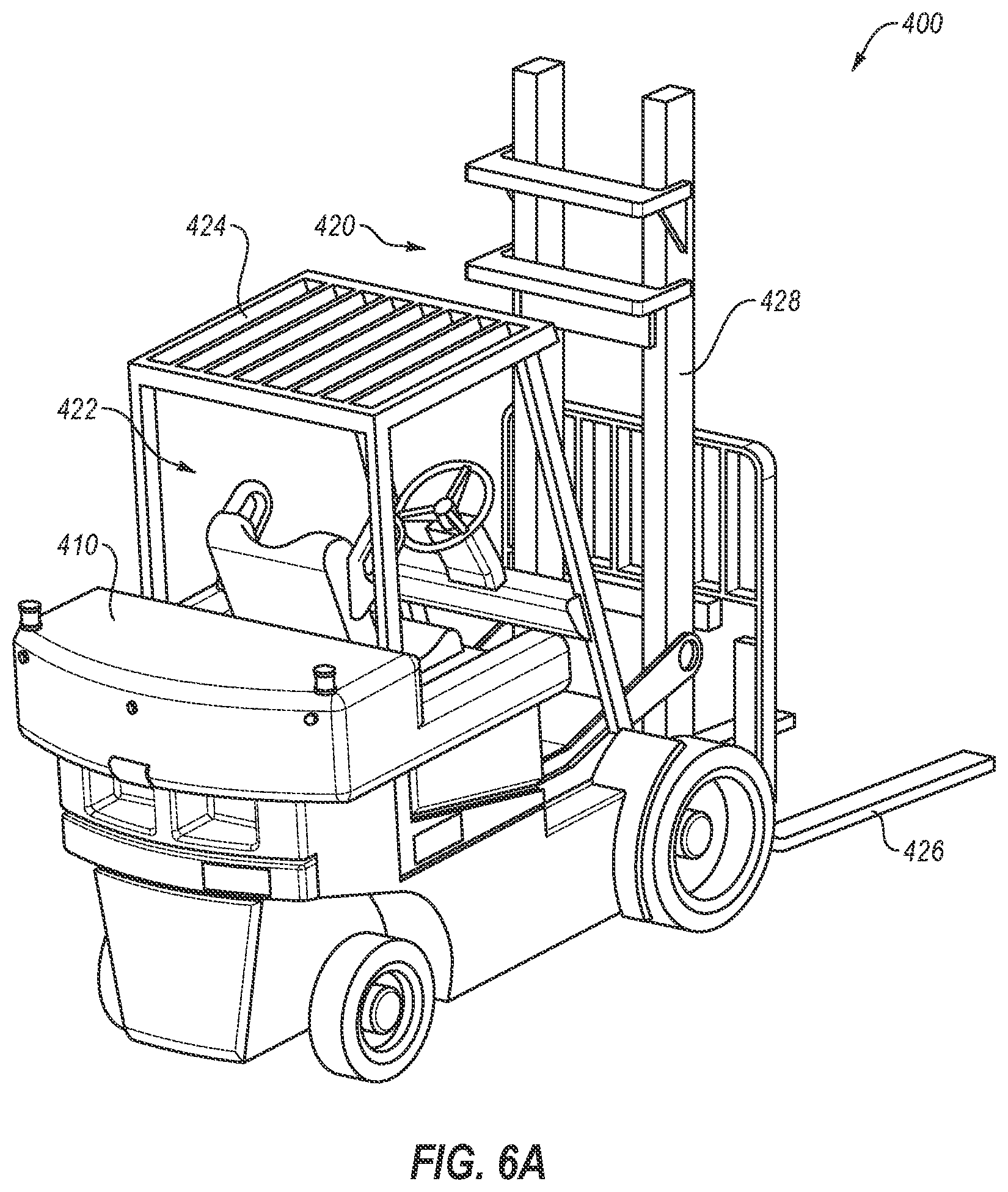 Patent US12332083 Figure 6 – Modular sensor system for automated guided vehicles