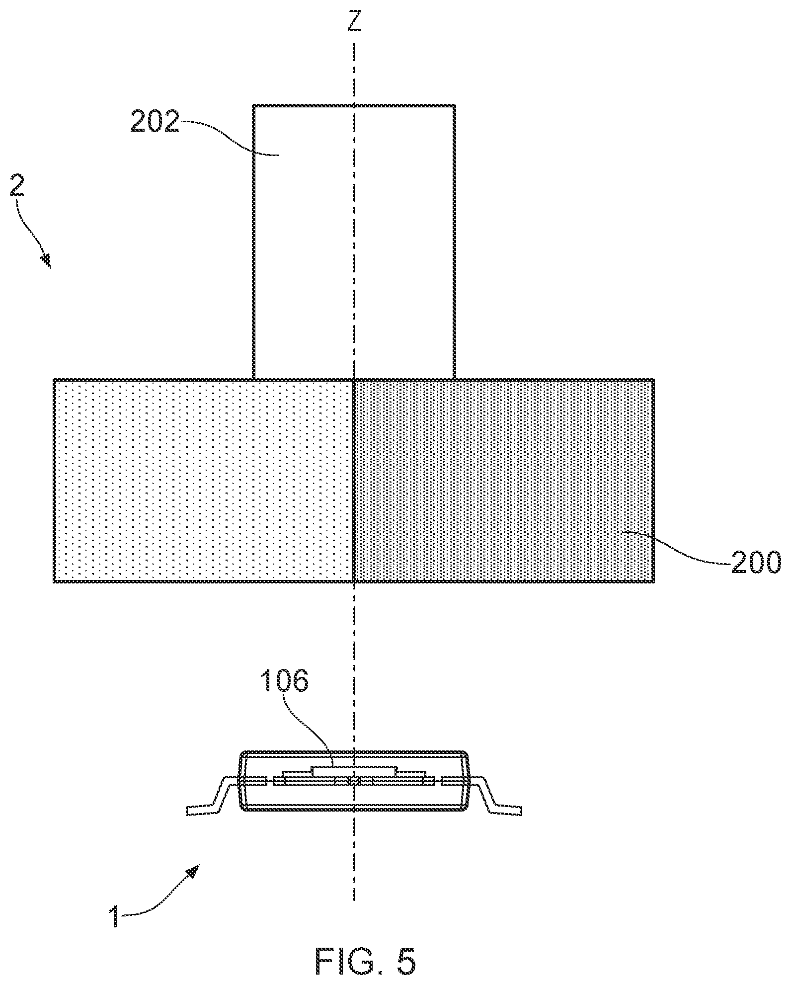 Patent US12332089 Figure 5 – Magnetic sensor package and magnetic sensing system