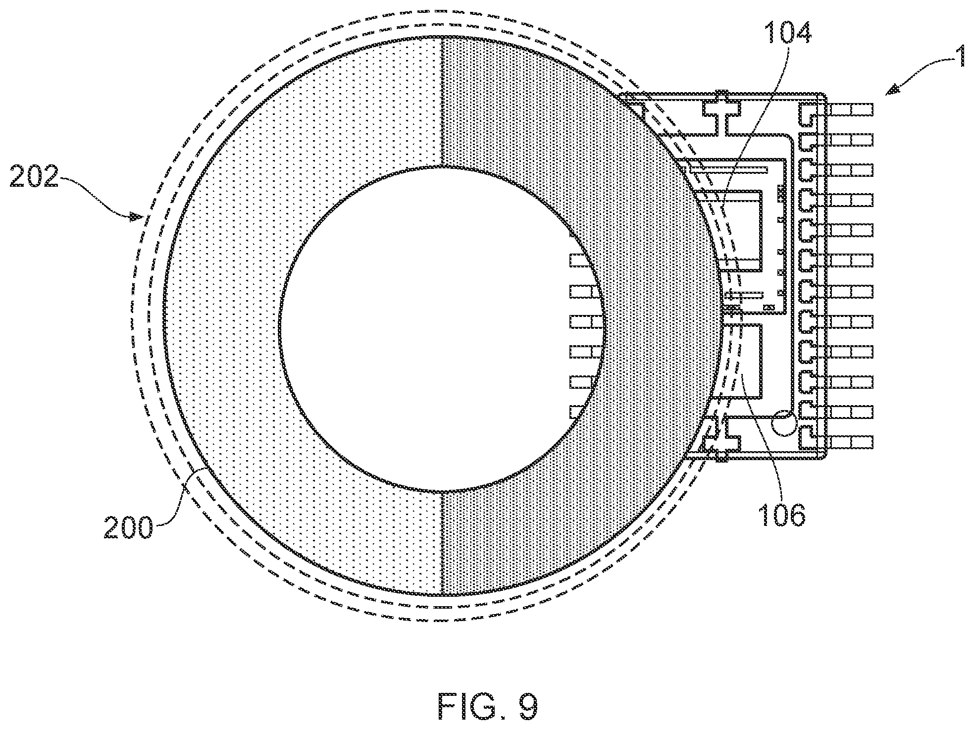 Patent US12332089 Figure 9 – Magnetic sensor package and magnetic sensing system