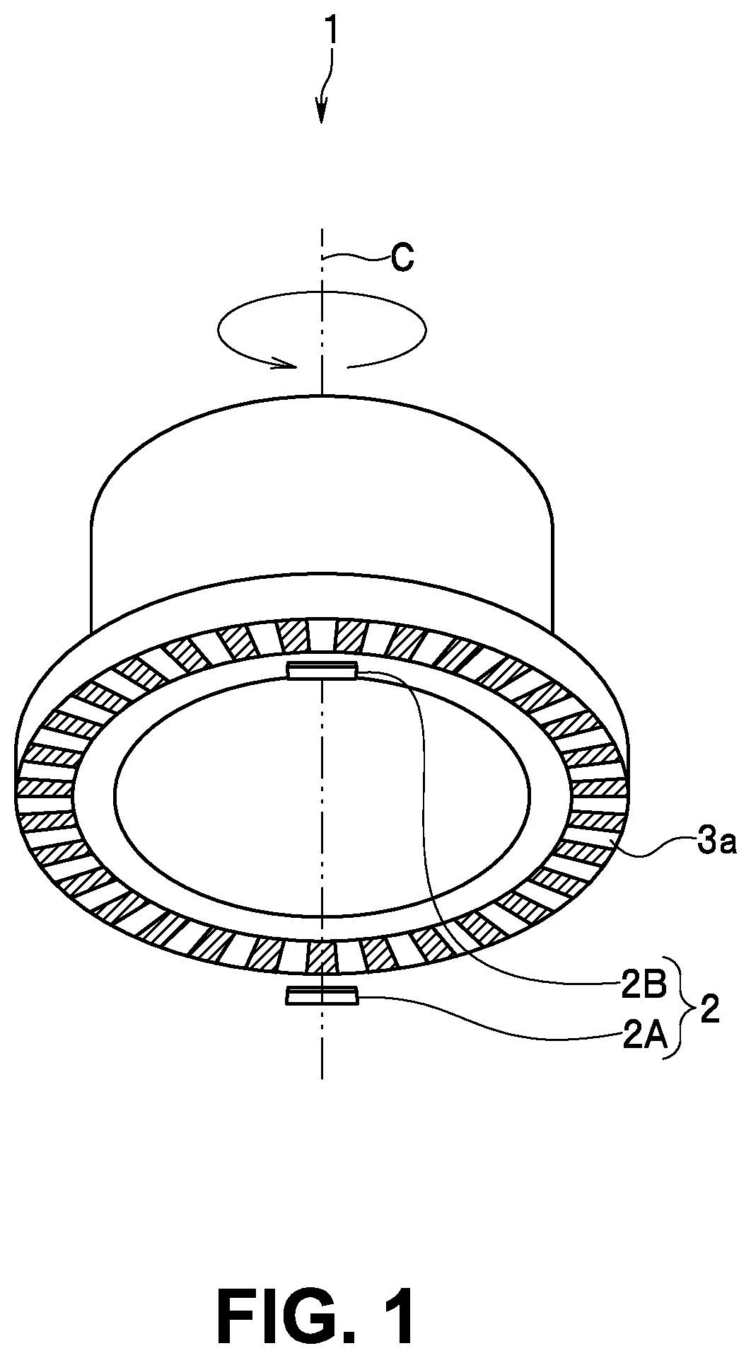 Patent US12332093 Figure 1 – Magnetic sensor, magnetic encoder, and manufacturing method for magnetic sensor