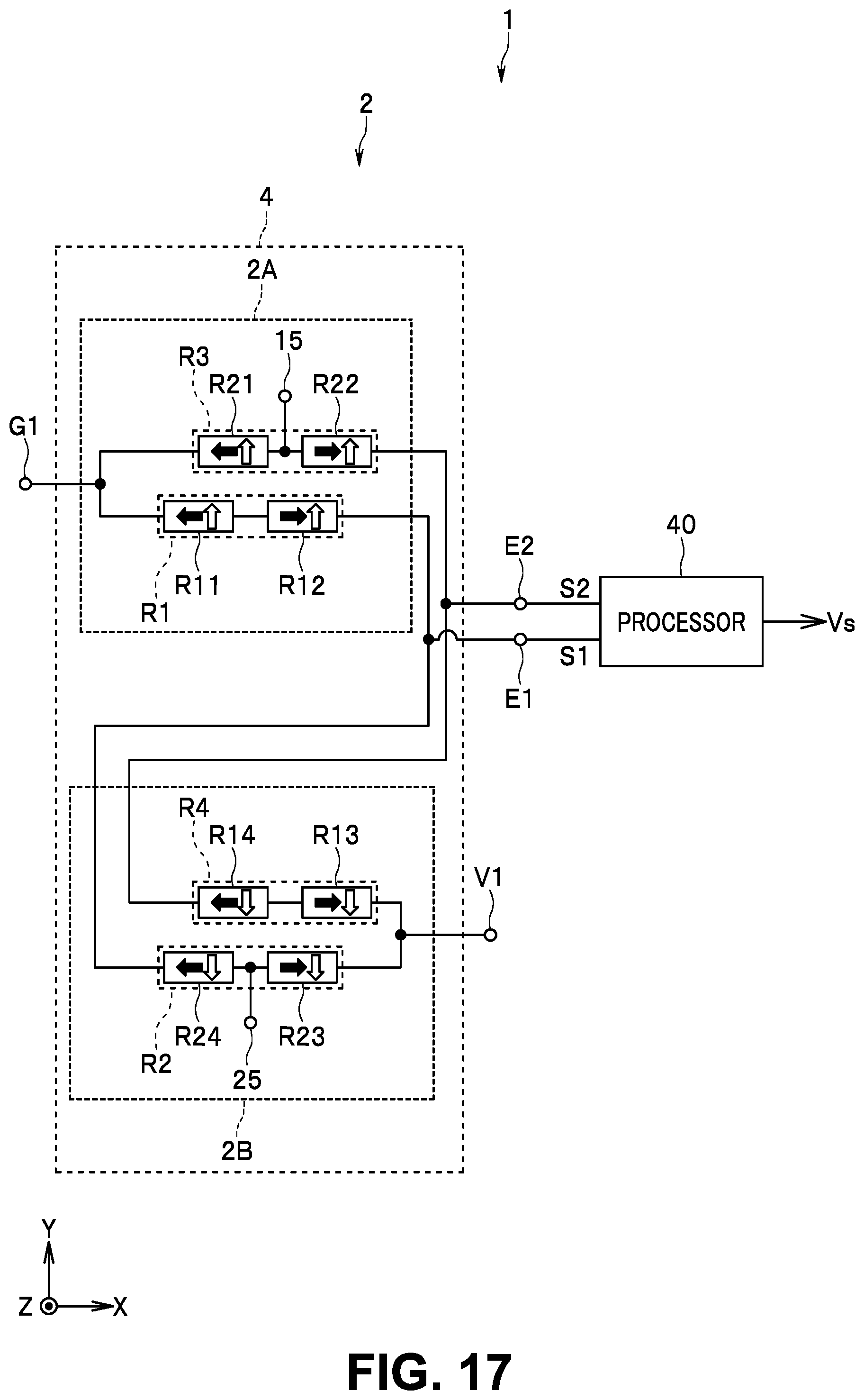 Patent US12332093 Figure 12 – Magnetic sensor, magnetic encoder, and manufacturing method for magnetic sensor