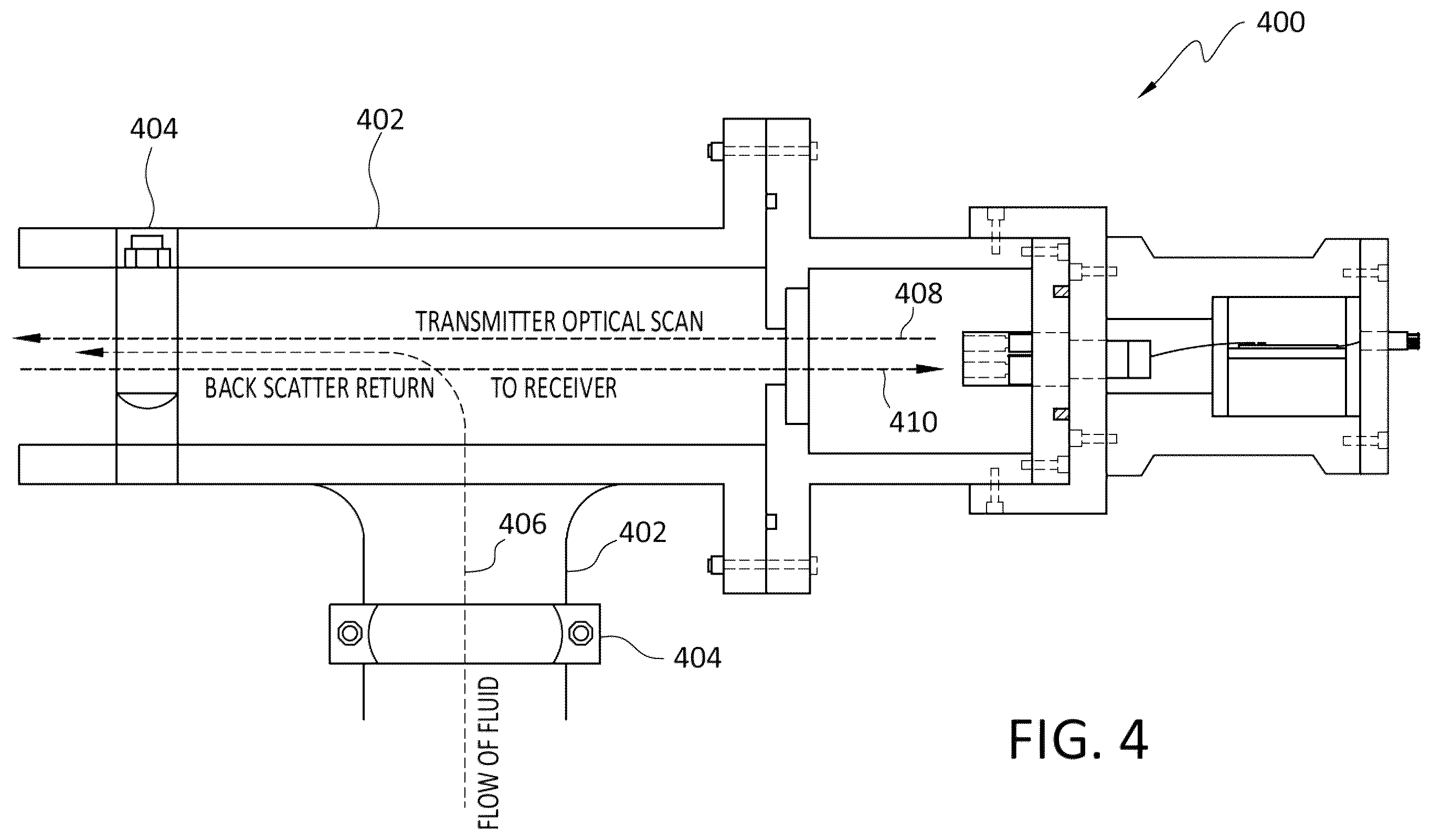 Patent US12332097 Figure 4 – Axial LiDAR doppler analyzer