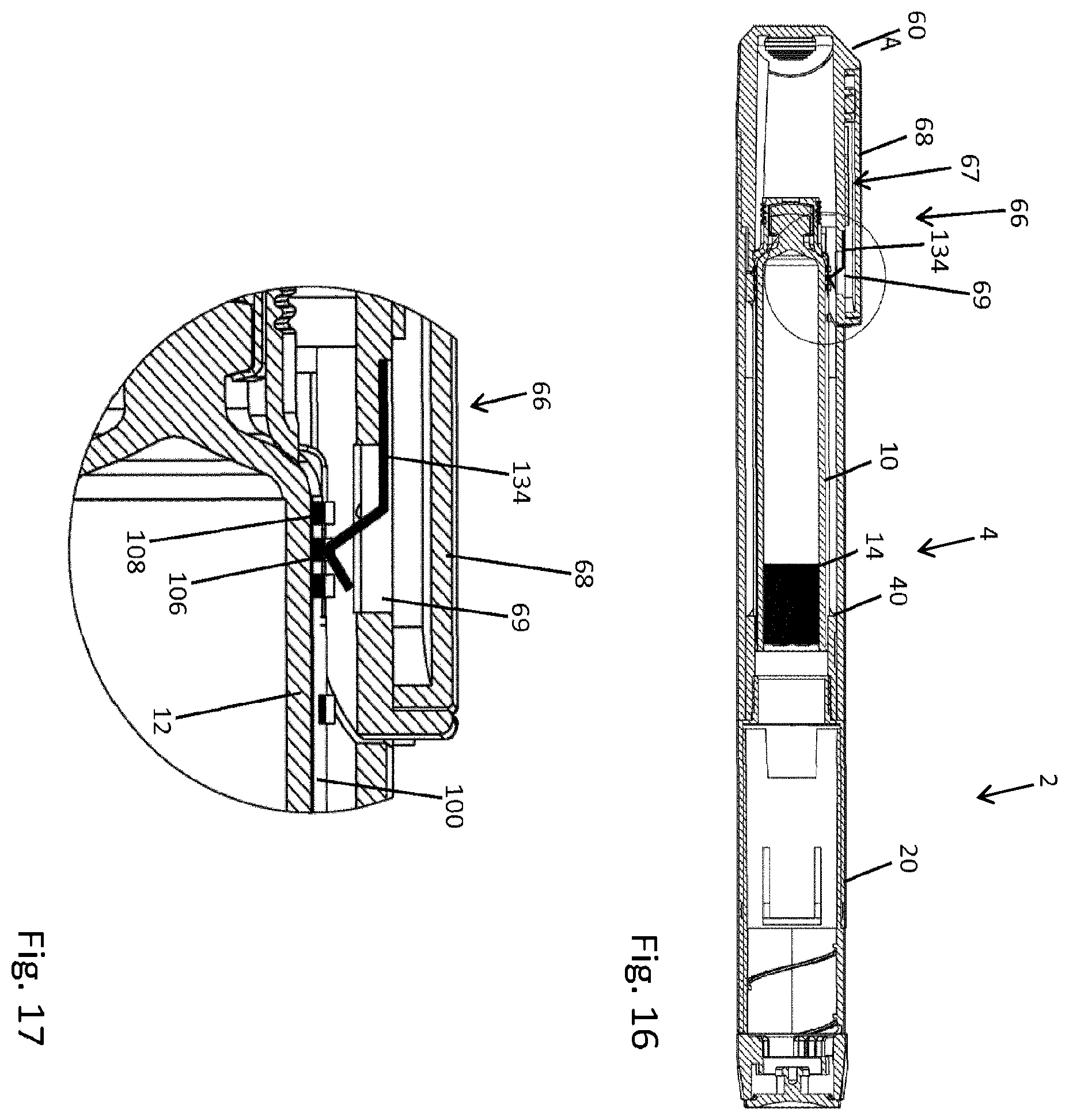 Patent US12332104 Figure 6 – Sensor, cartridge and drug delivery device