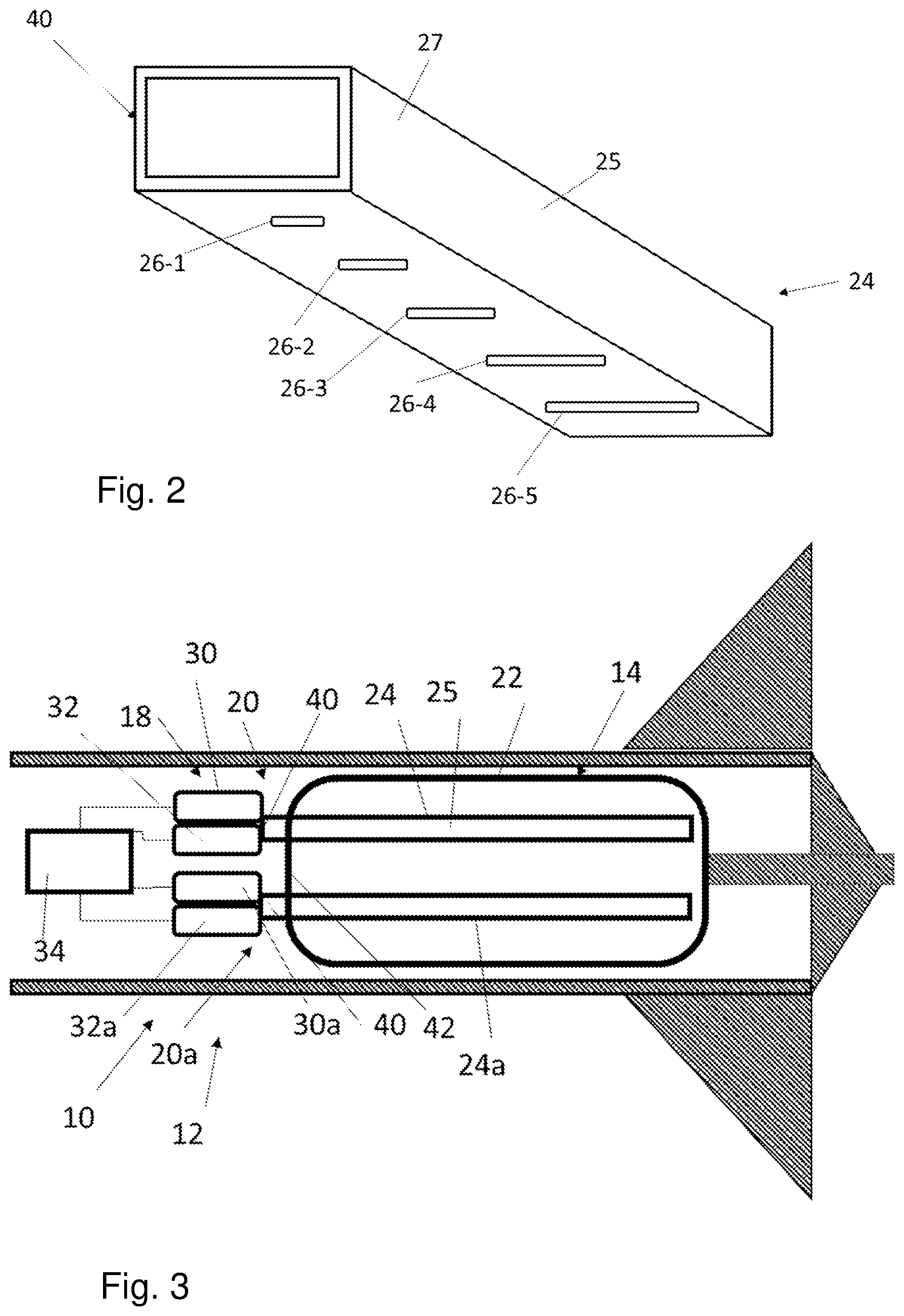 Patent US12332105 Figure 2 – Device and method for measuring the fill level in a tank for a vehicle, tank provided therewith, vehicle, and production method