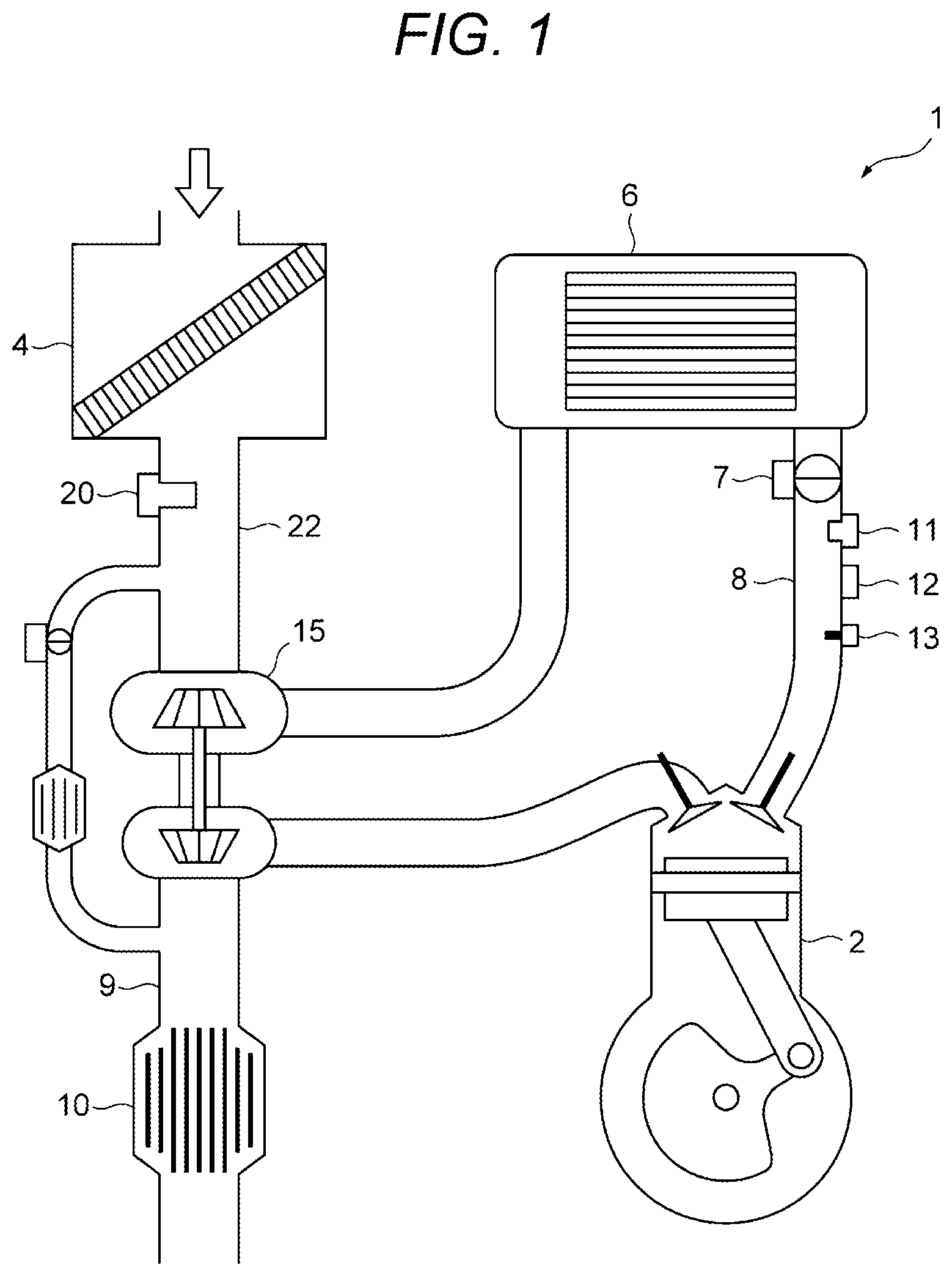 Patent US12332107 Figure 1 – Physical quantity detection device