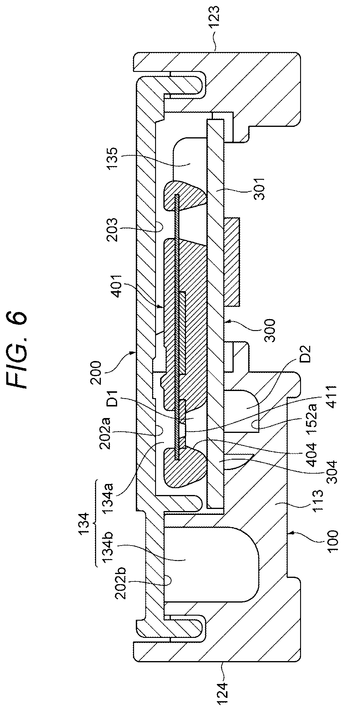 Patent US12332107 Figure 6 – Physical quantity detection device