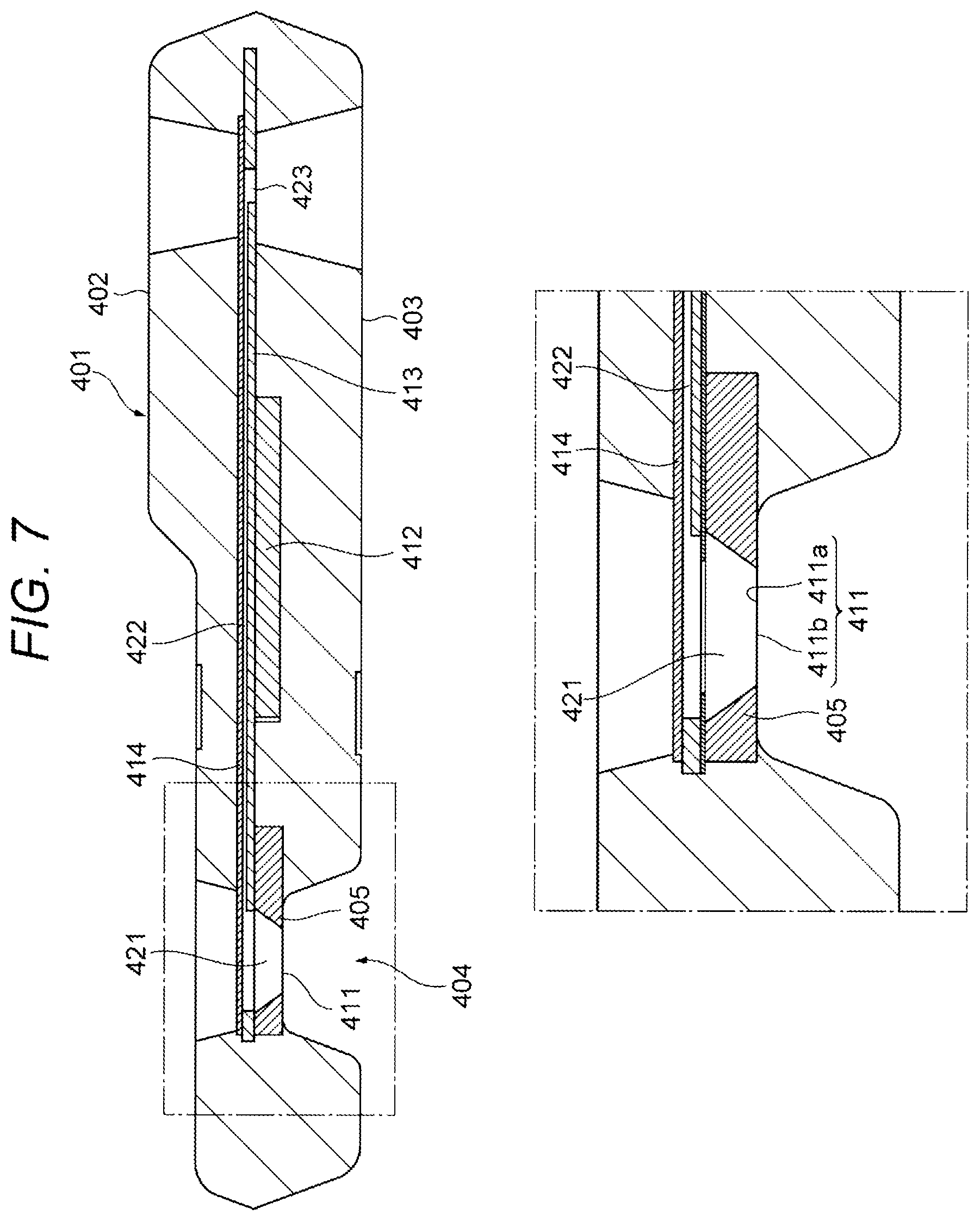 Patent US12332107 Figure 7 – Physical quantity detection device