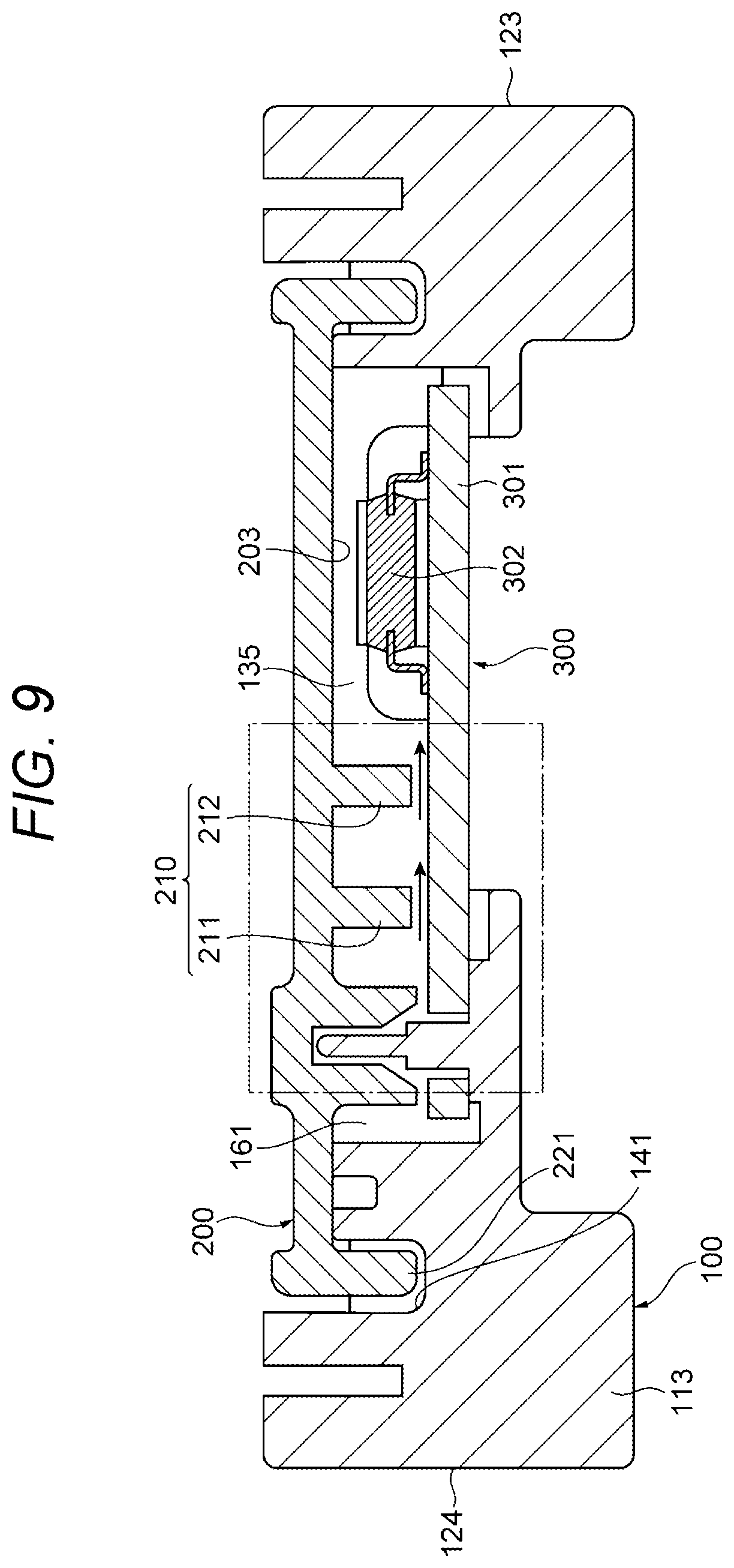 Patent US12332107 Figure 9 – Physical quantity detection device