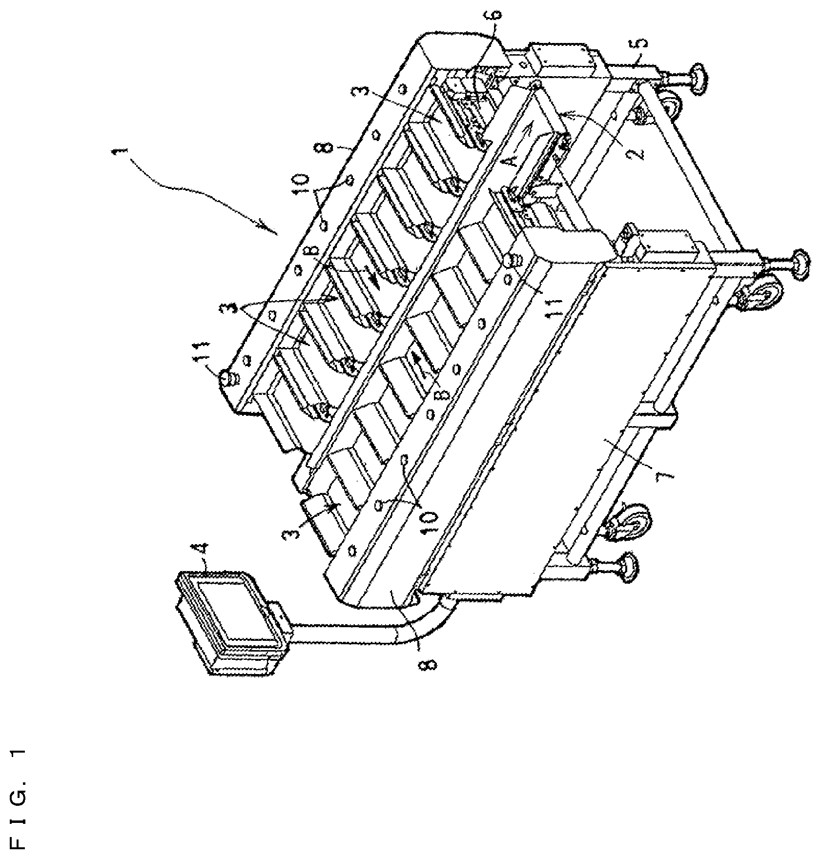 Patent US12332108 Figure 1 – Conveyer and combination scale equipped with the same