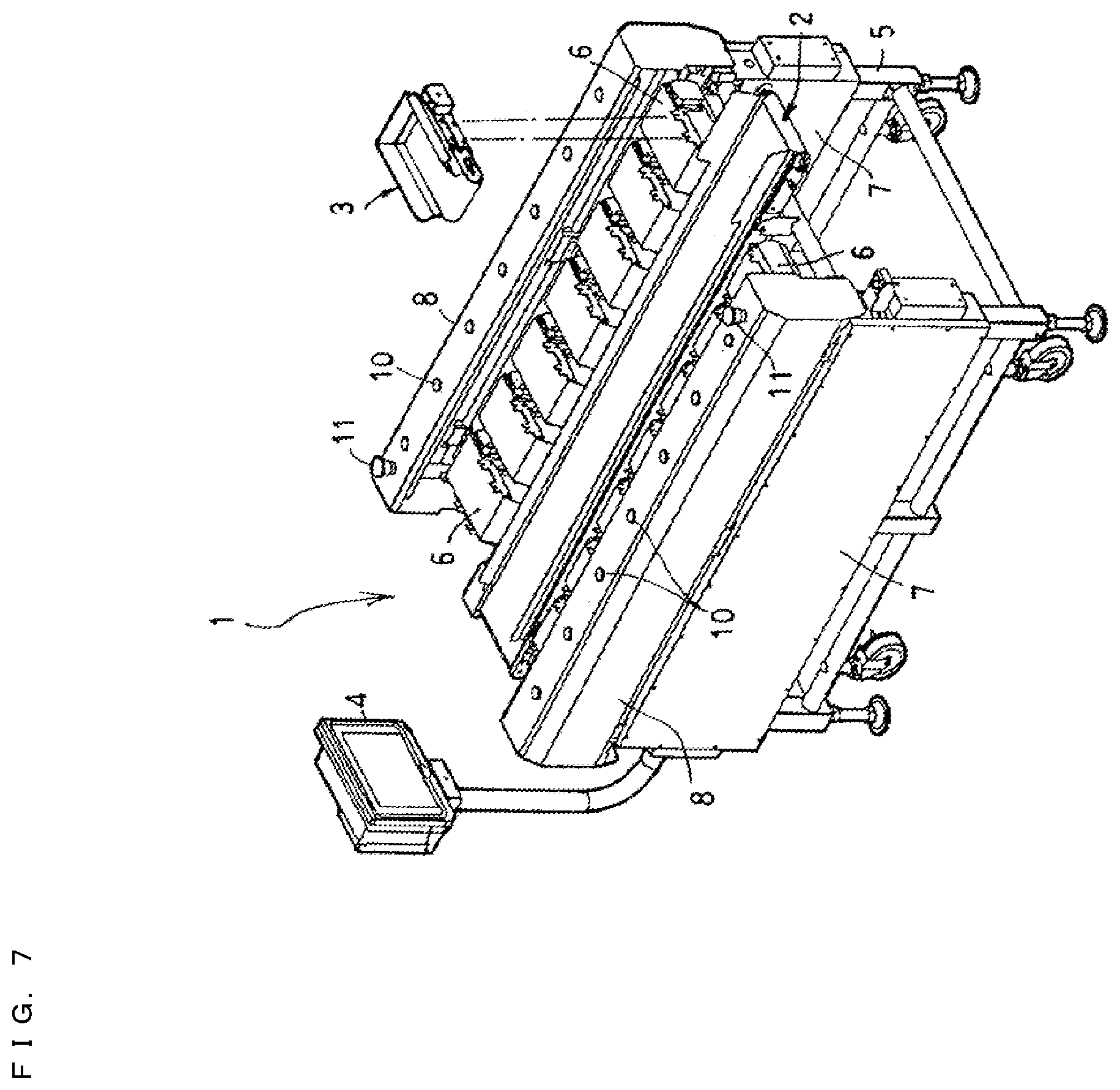 Patent US12332108 Figure 7 – Conveyer and combination scale equipped with the same