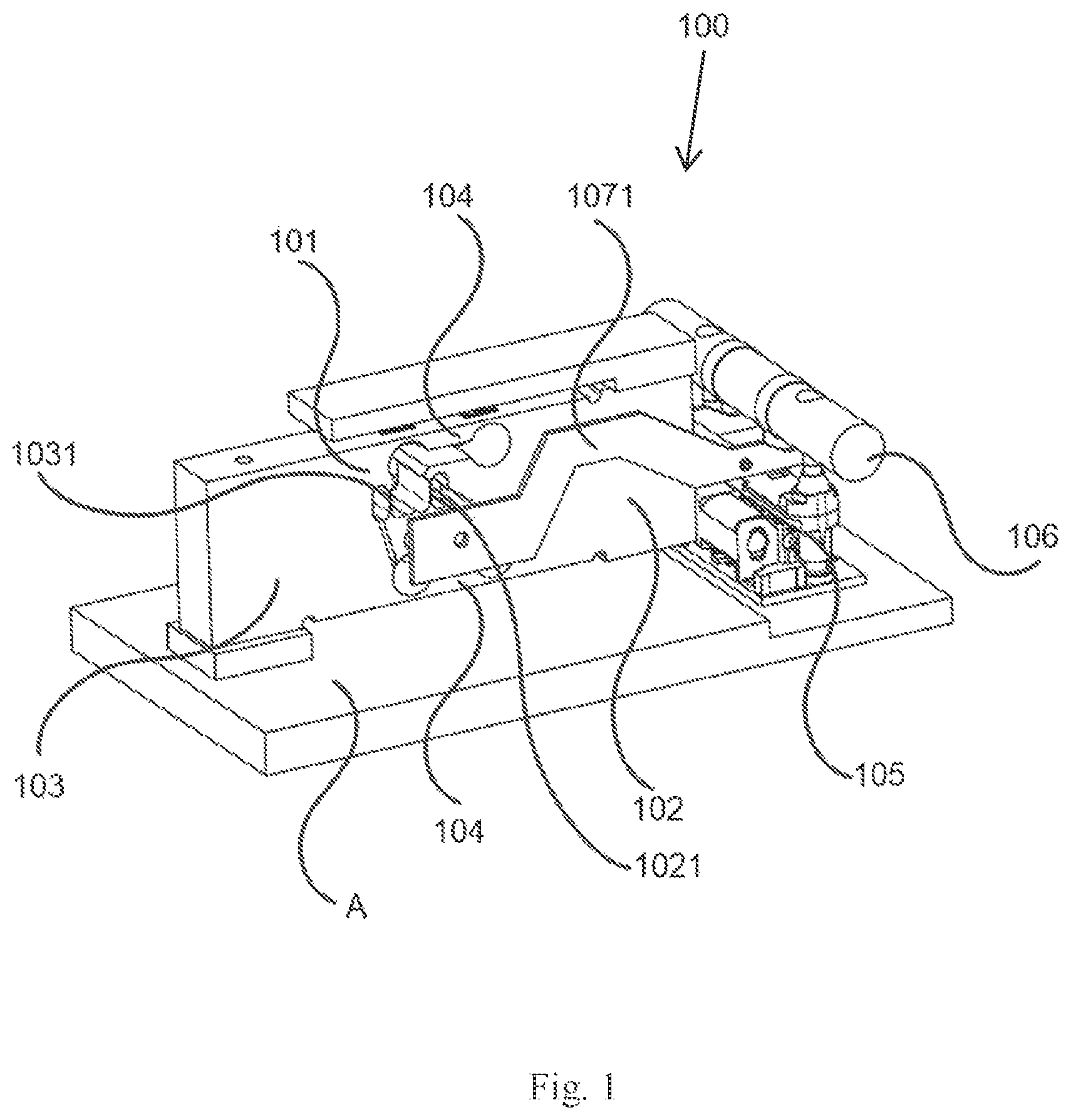 Patent US12332109 — Method for configuring a calibration mechanism and force sensor thereof — Figure 1