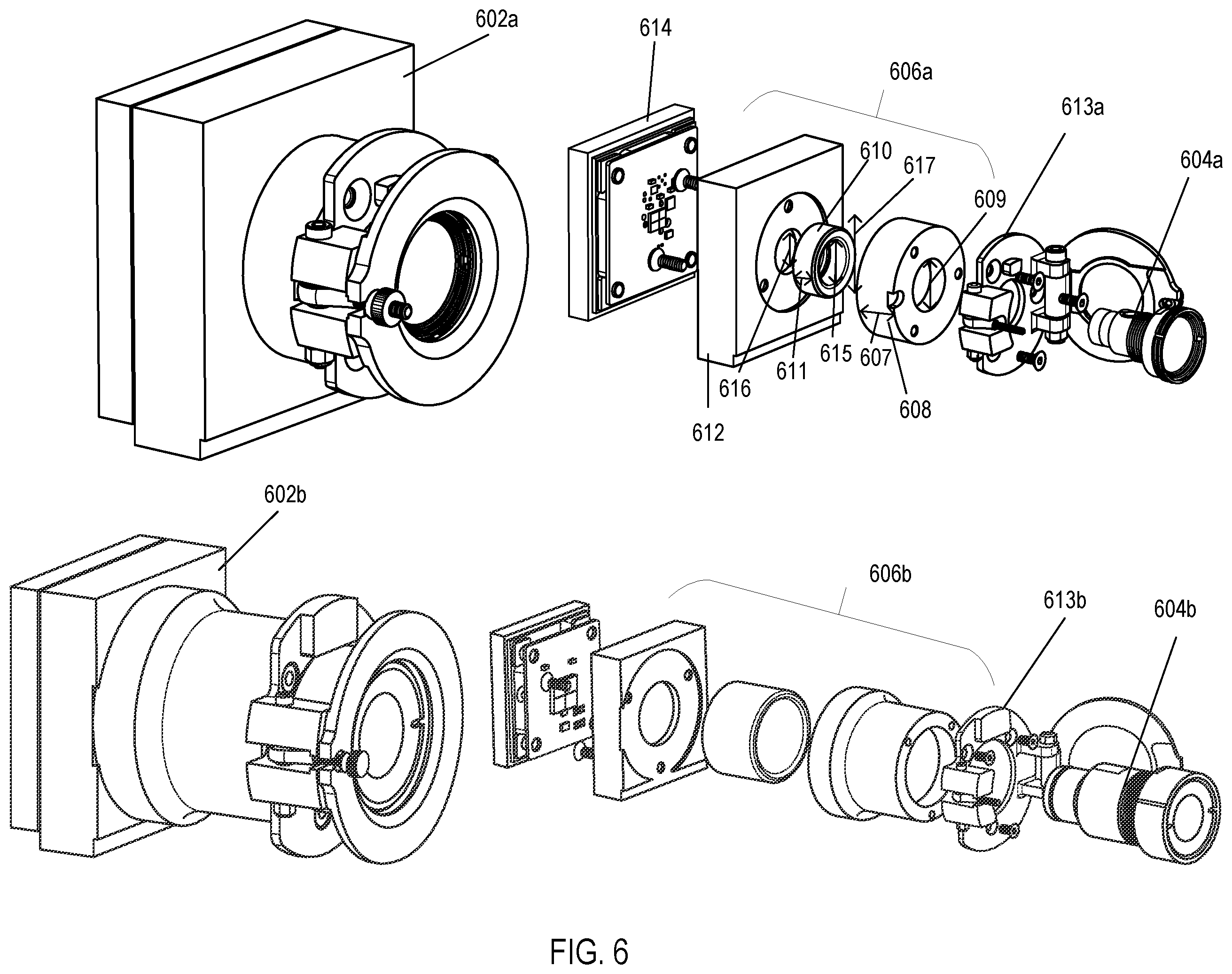 Patent US12332113 Figure 6 – Stray-light testing station