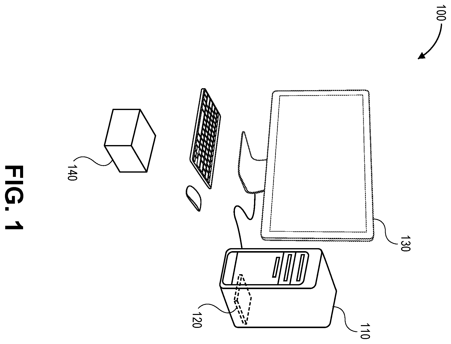 Patent US12332118 Figure 1 – System and method for determining a color mix on a three color display device with low luminance or illuminance