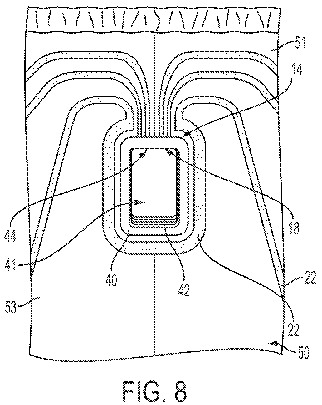 Patent US12332128 Figure 6 – Apparel having sensor system