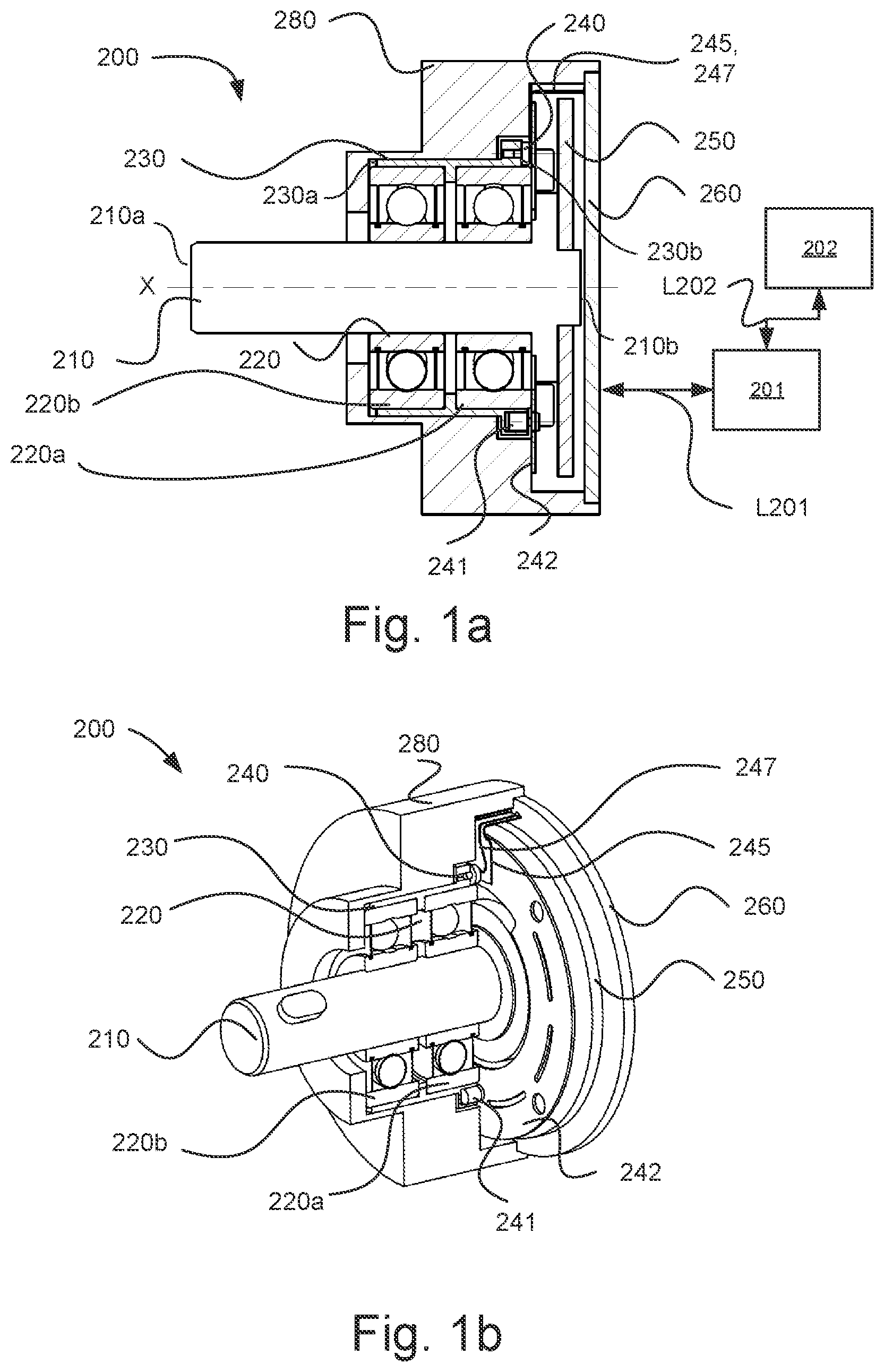 Patent US12332139 Figure 1 – Rotary encoder and a method for determining malfunction of a rotary encoder