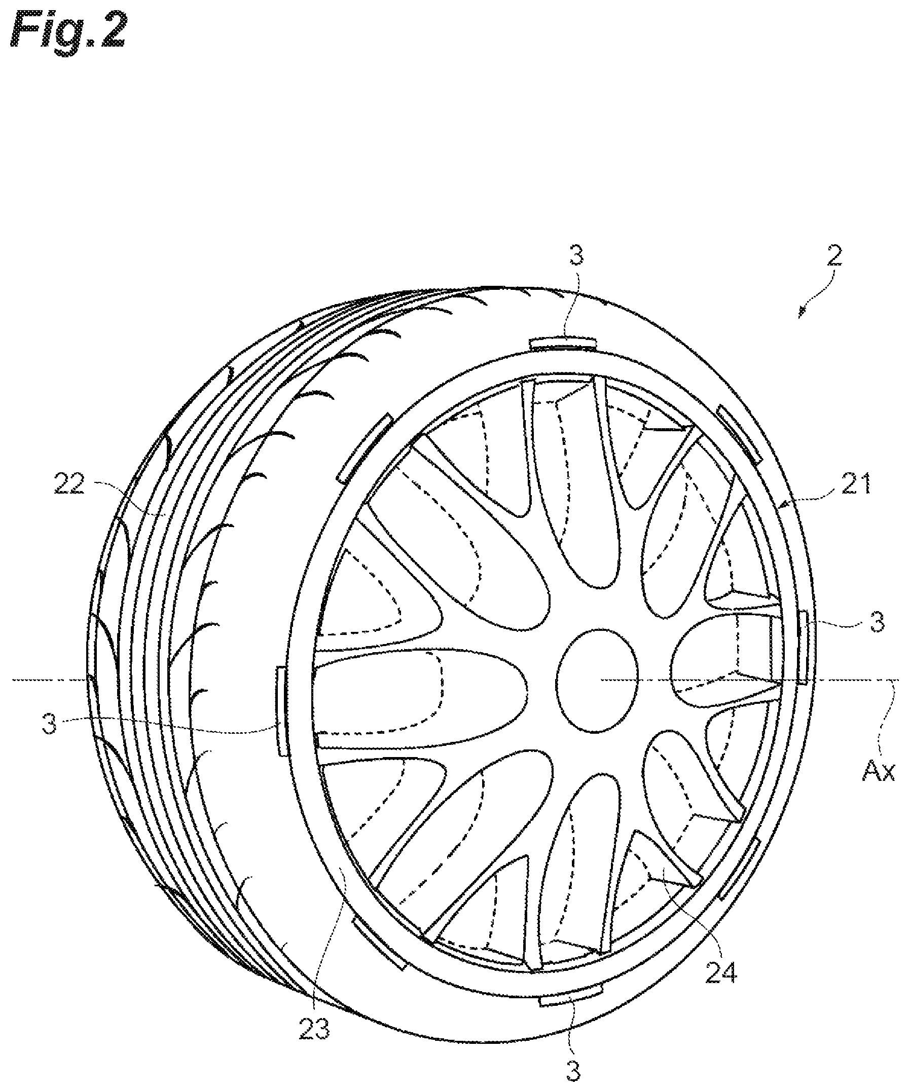 Patent US12332141 Figure 2 – Estimation system, estimation method, and recording medium