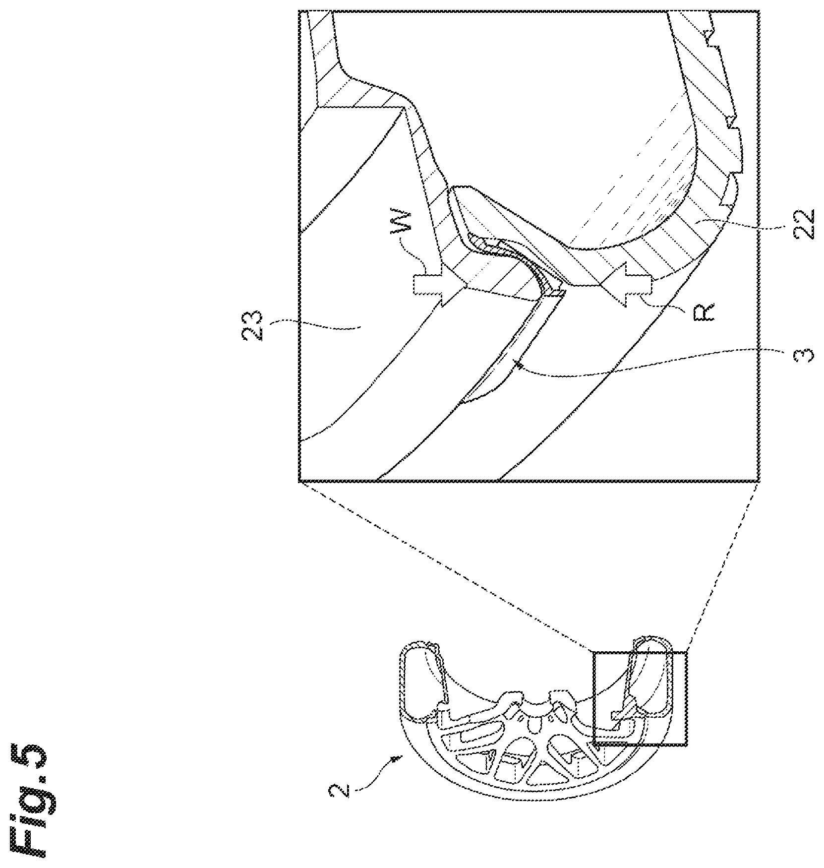 Patent US12332141 Figure 5 – Estimation system, estimation method, and recording medium