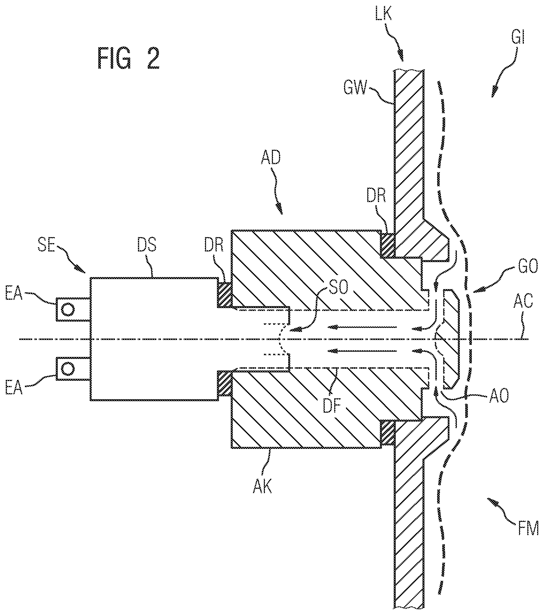 Patent US12332145 Figure 2 – Apparatus for monitoring a power capacitor and adapter for such an apparatus