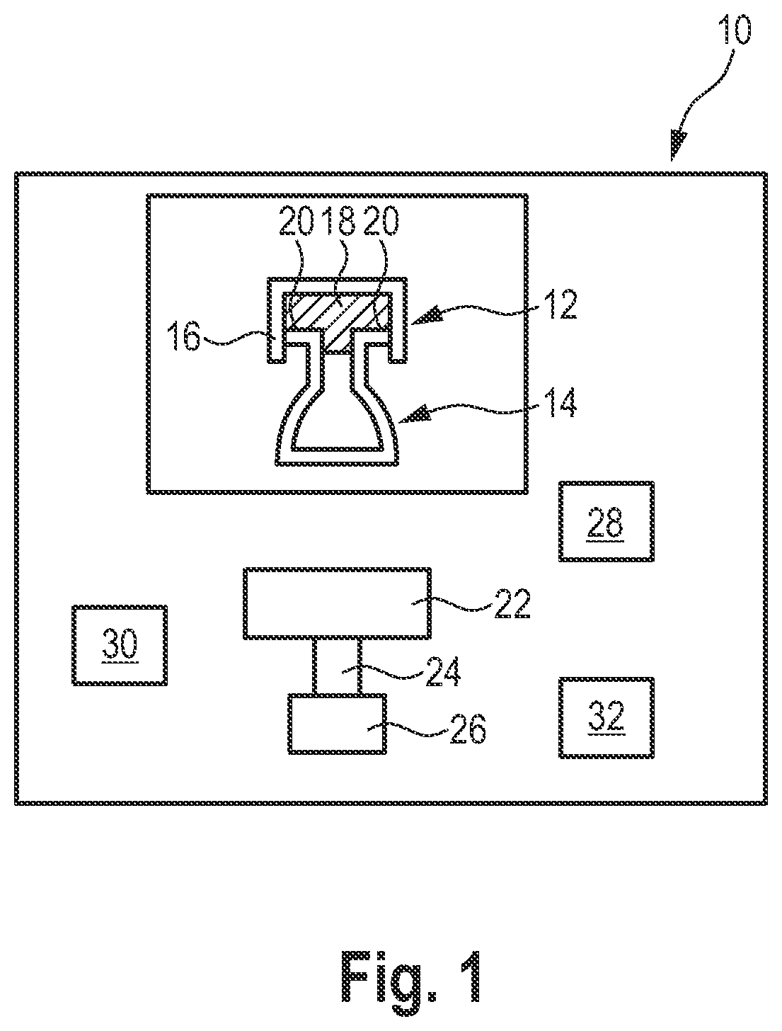 Patent US12332147 — Method and apparatus for checking the tightness of a closure — Figure 1