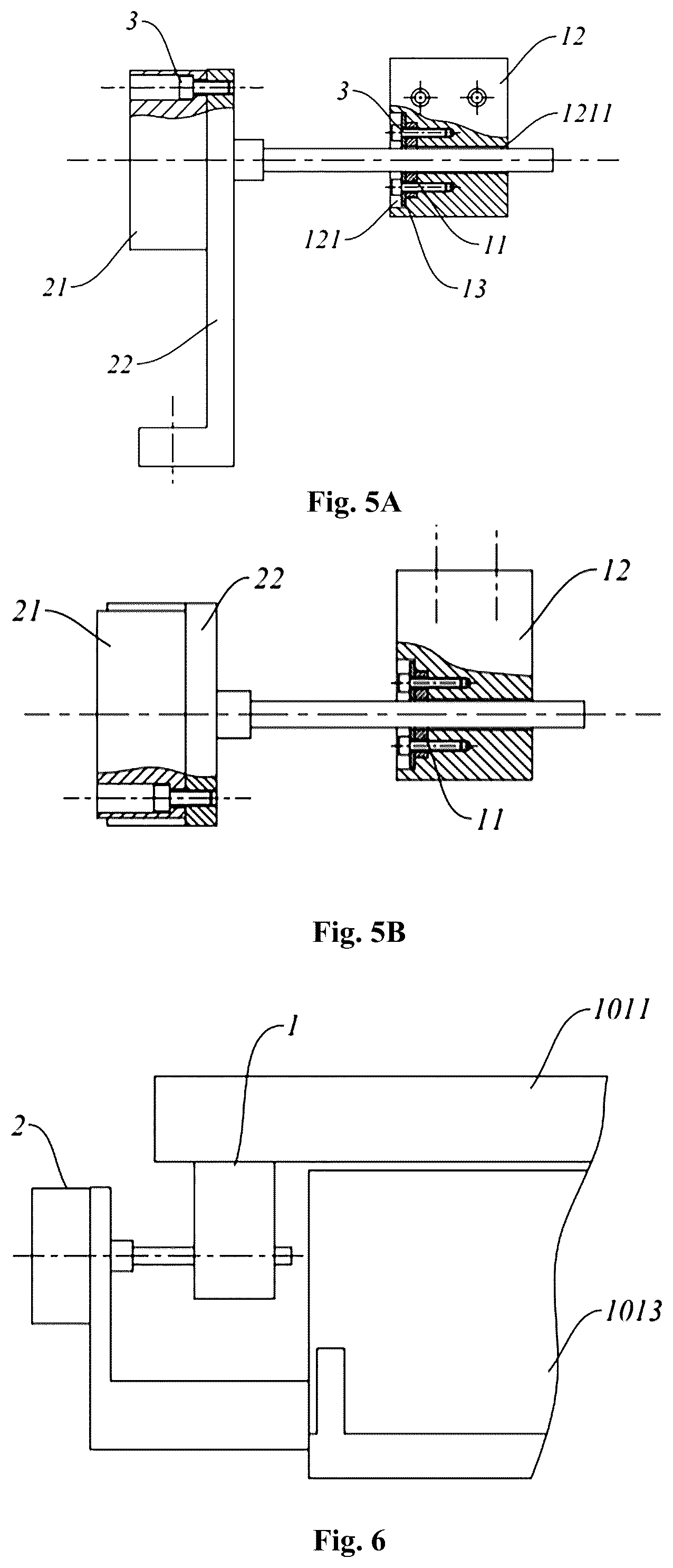 Patent US12332148 Figure 3 – Device for measuring and protecting horizontal slide table displacement