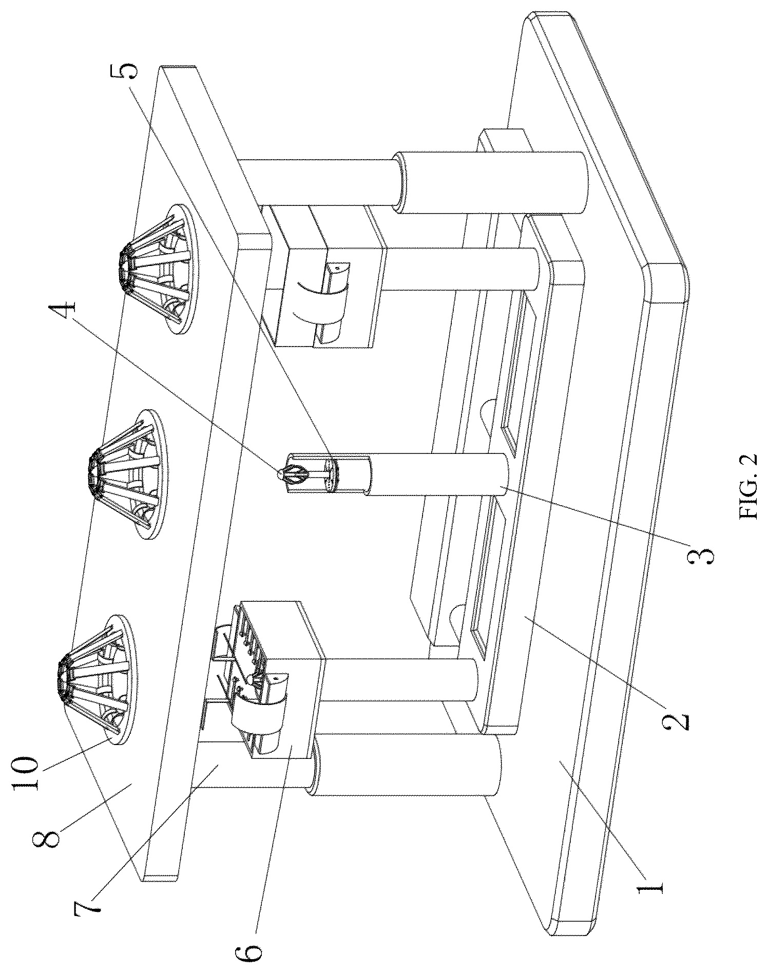 Patent US12332150 Figure 2 – Ventilation test device and method for plastic parts of coffee machine