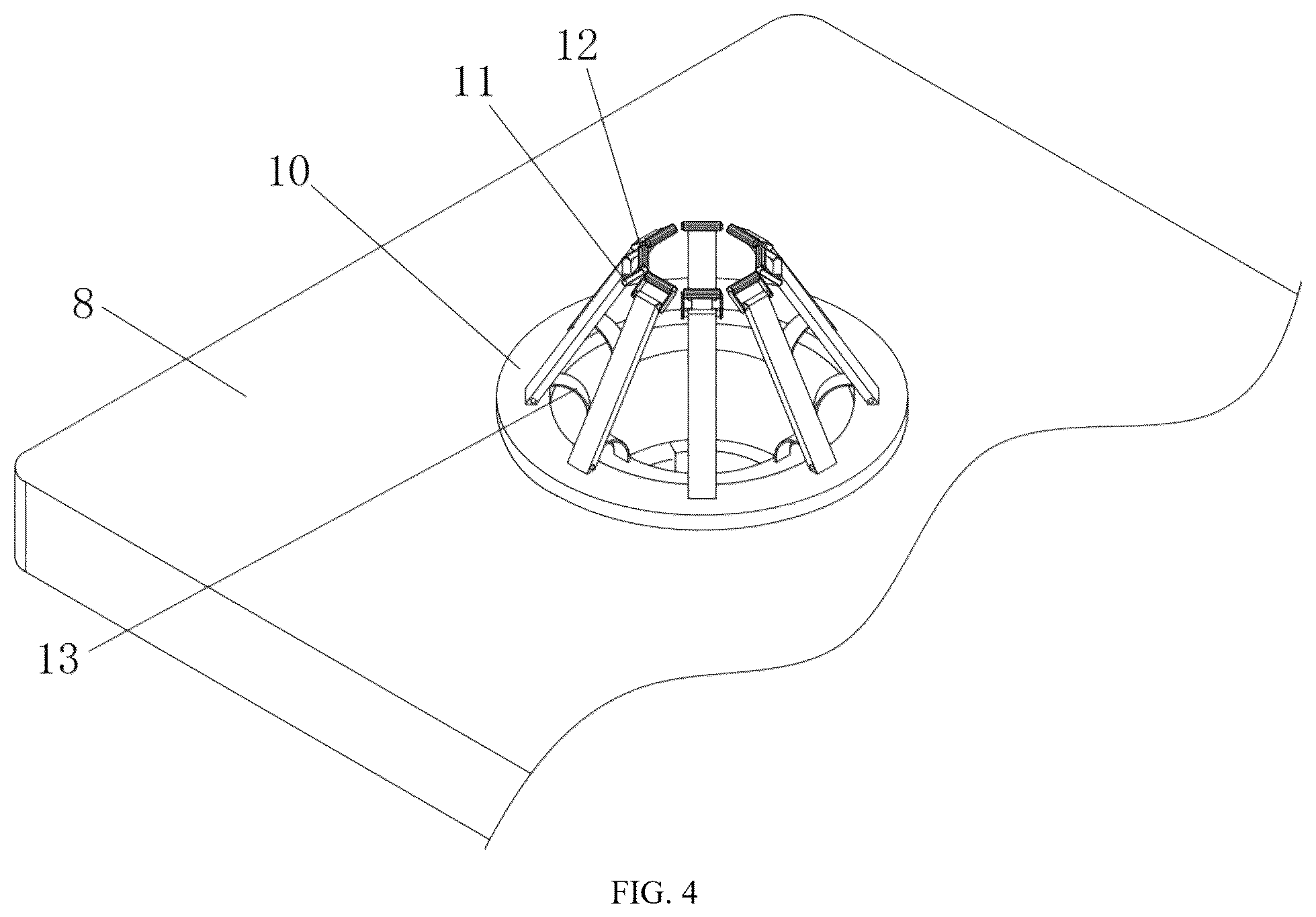 Patent US12332150 Figure 4 – Ventilation test device and method for plastic parts of coffee machine