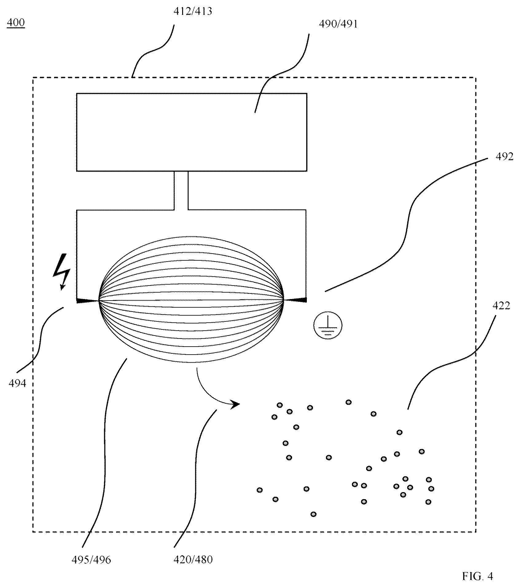 Patent US12332151 Figure 4 – Near real-time, hands-off detection of airborne particulate contaminants and bioburden