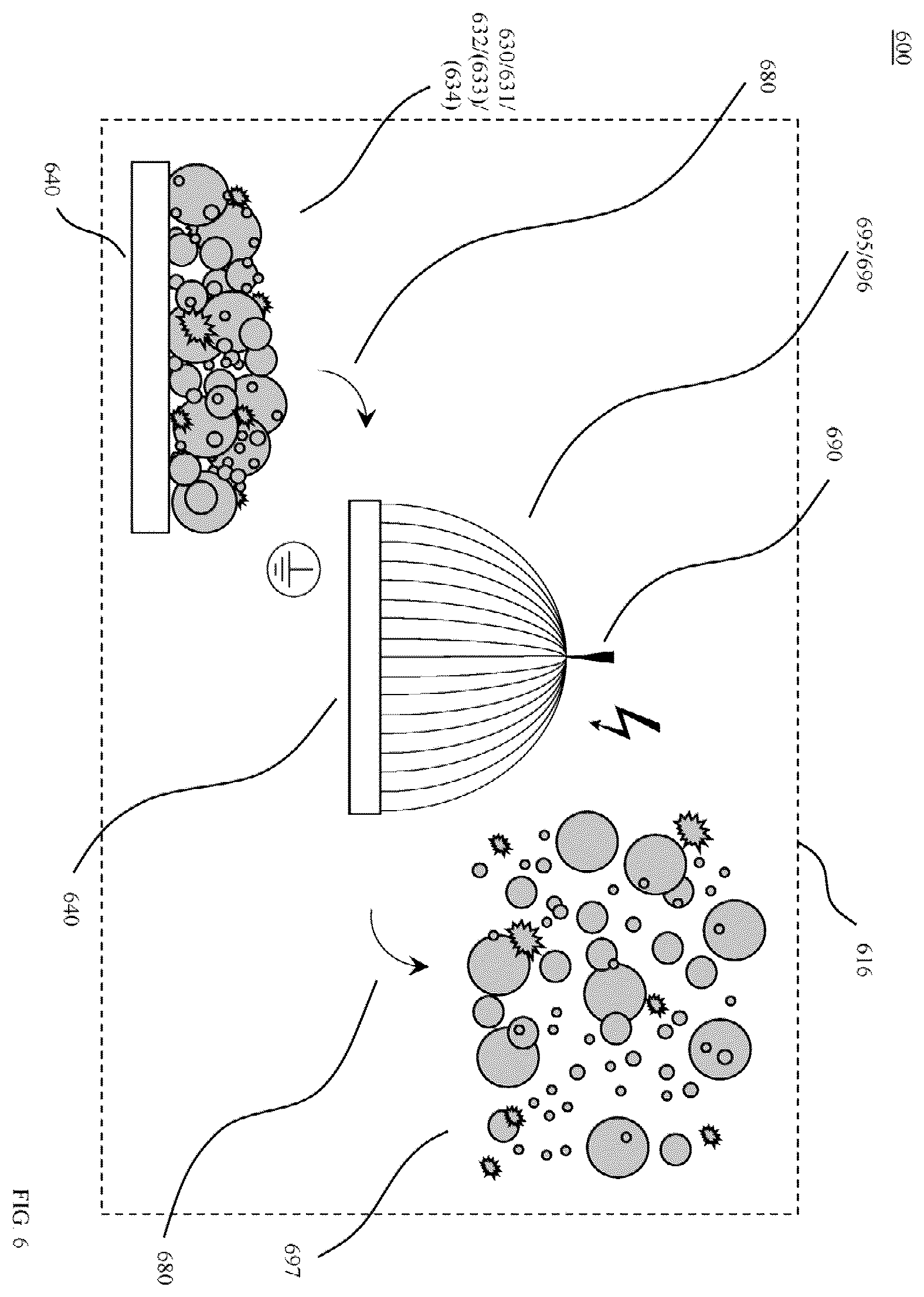 Patent US12332151 Figure 6 – Near real-time, hands-off detection of airborne particulate contaminants and bioburden