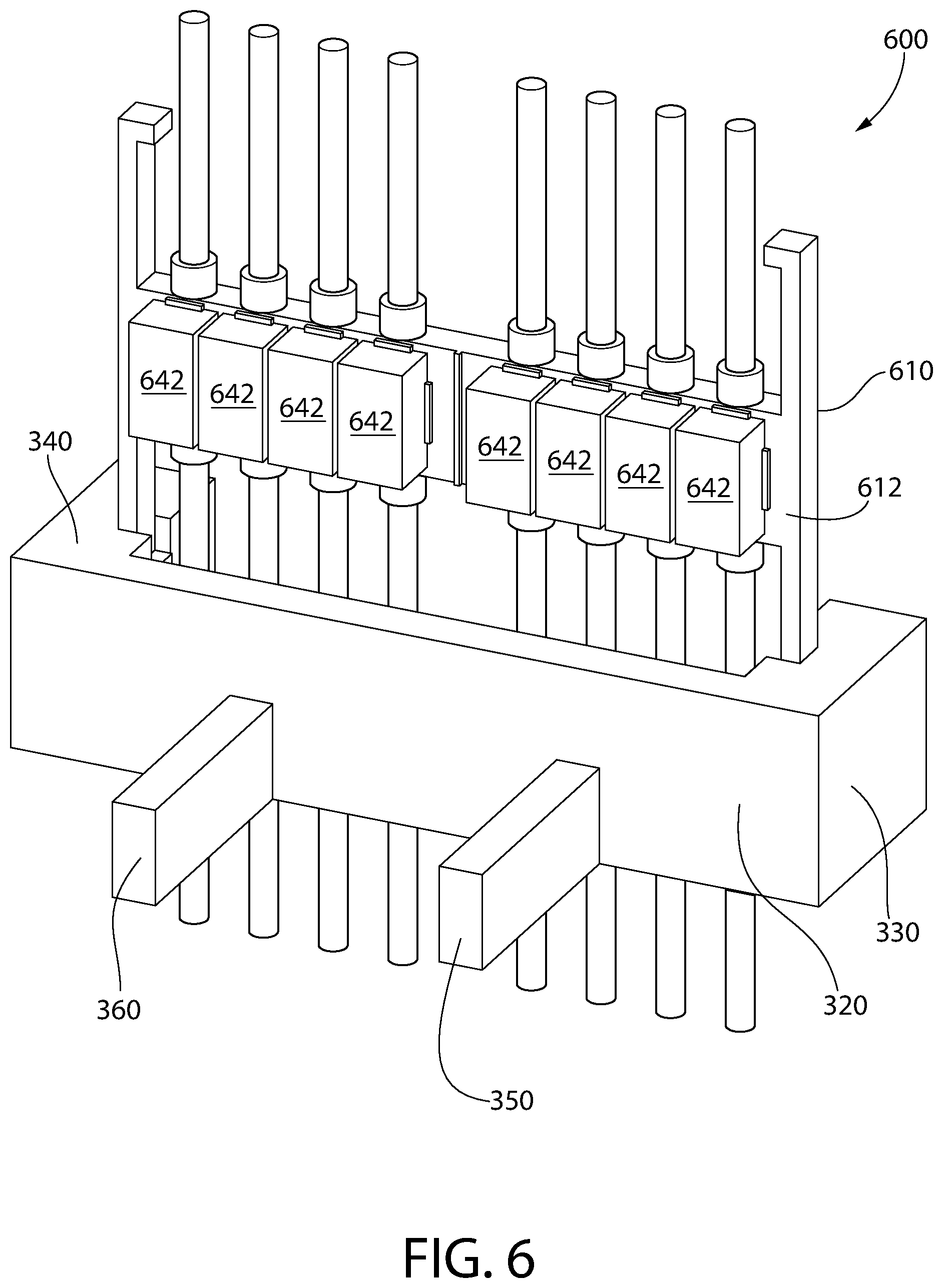 Patent US12332160 Figure 6 – Apparatus, system, and method for testing biological samples