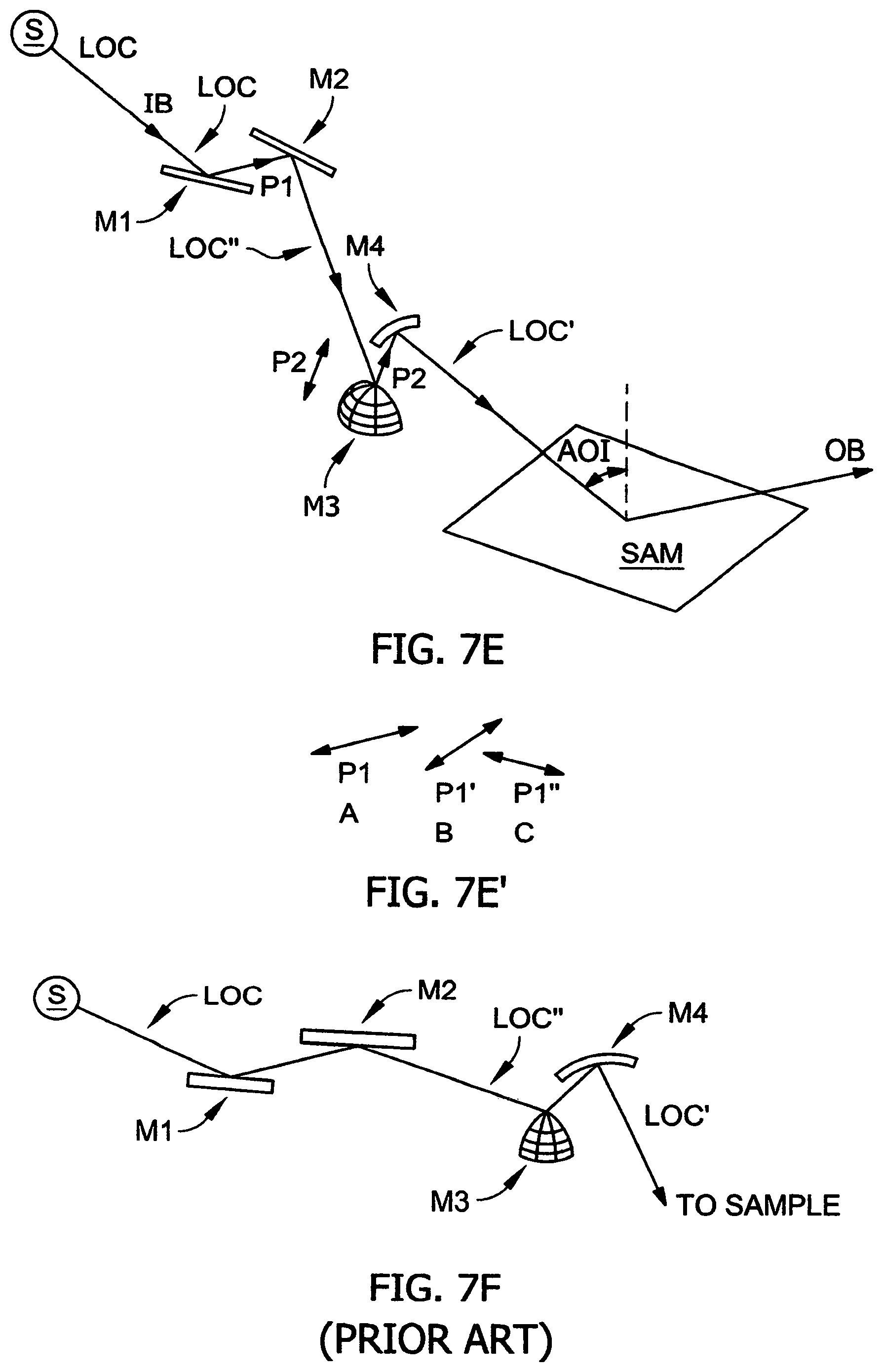 Patent US12332163 Figure 6 – System for, and calibration and testing of directed beam ellipsometer systems