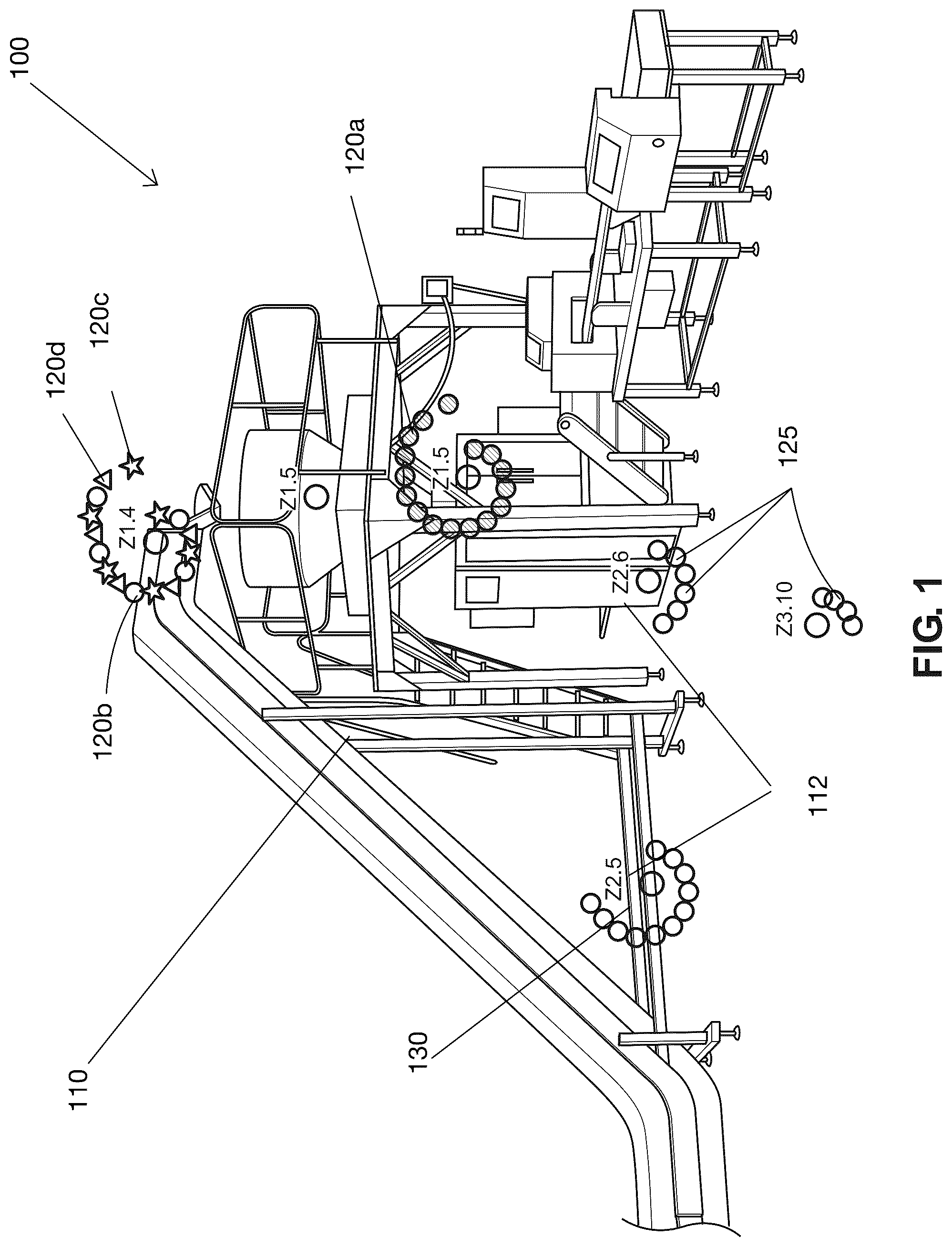 Patent US12332184 Figure 1 – System and method of tracking and graphically representing test results