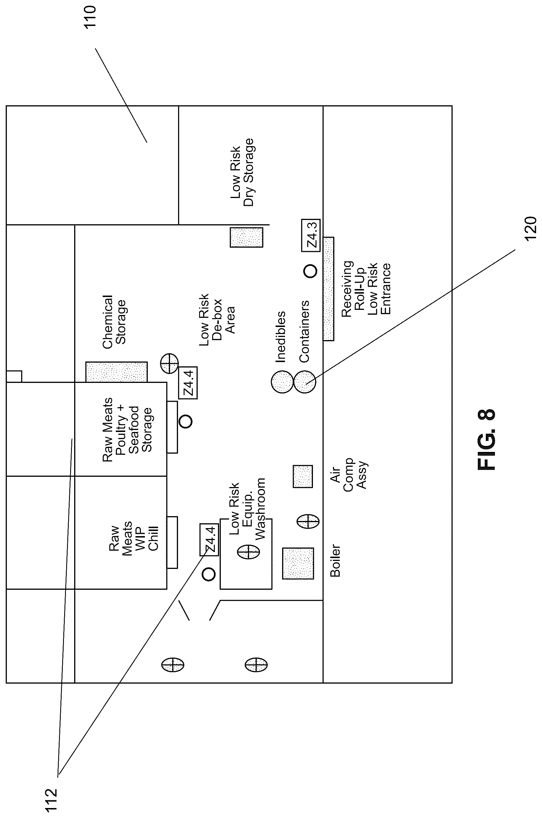 Patent US12332184 Figure 8 – System and method of tracking and graphically representing test results