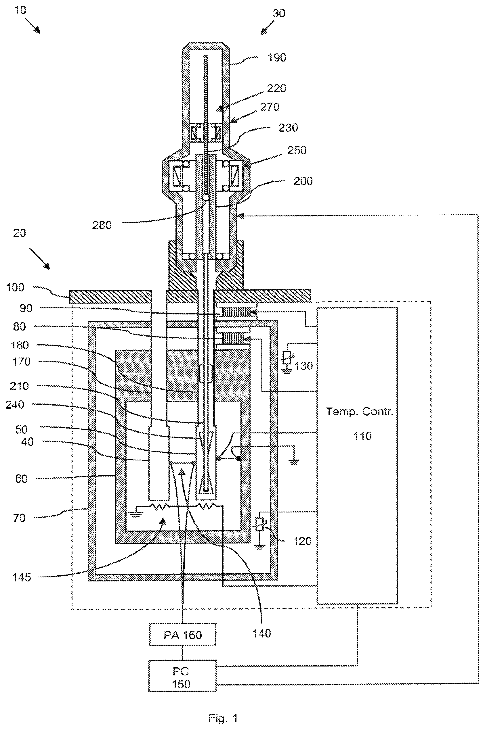 Patent US12332199 — Automatic isothermal titration microcalorimeter apparatus and method of use — Figure 1