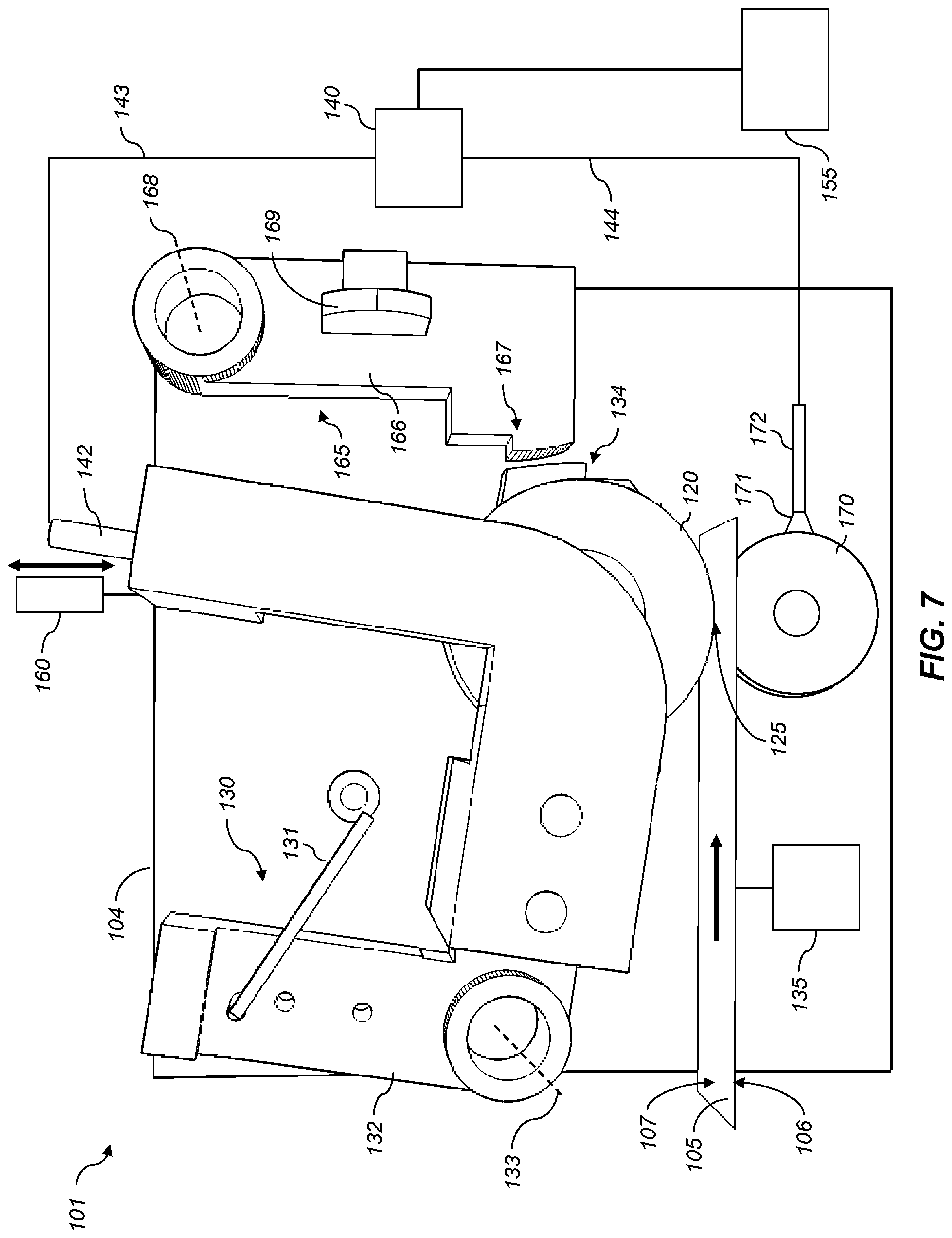 Patent US12332203 Figure 7 – Media conductivity measurement system
